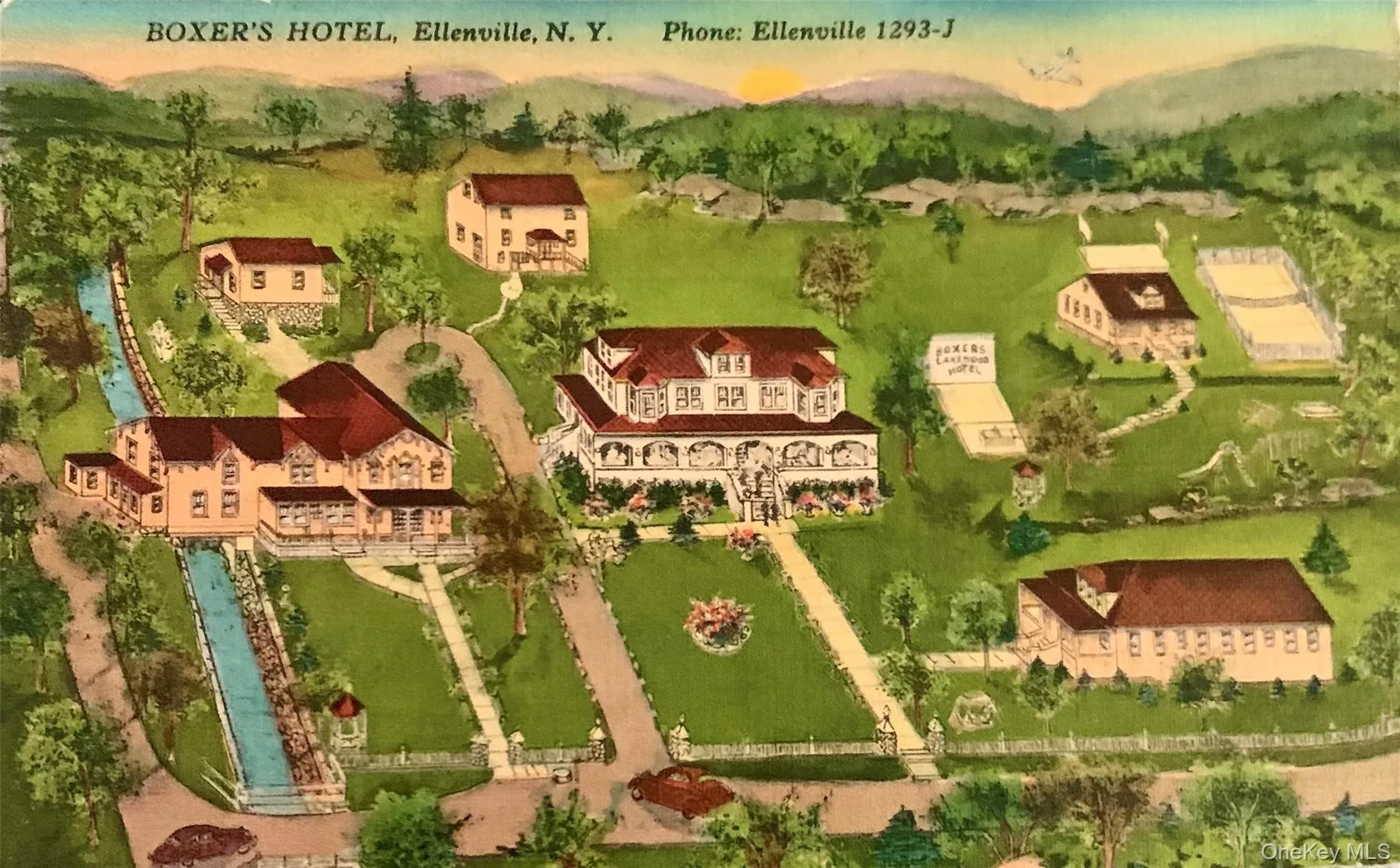 A old postcard depicts the property when it was the Boxer's Lakewood Hotel and resort! A old postcard depicts the property when it was the Boxer's Lakewood Hotel and resort!