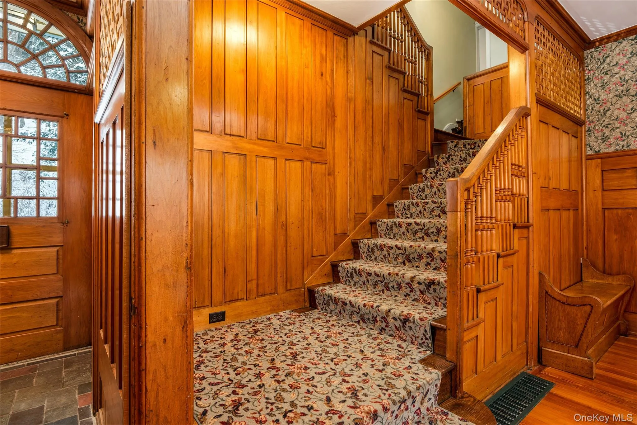 Entrance Central Stairs - 6 Westridge Rd. Cooperstown Entrance Central Stairs - 6 Westridge Rd. Cooperstown