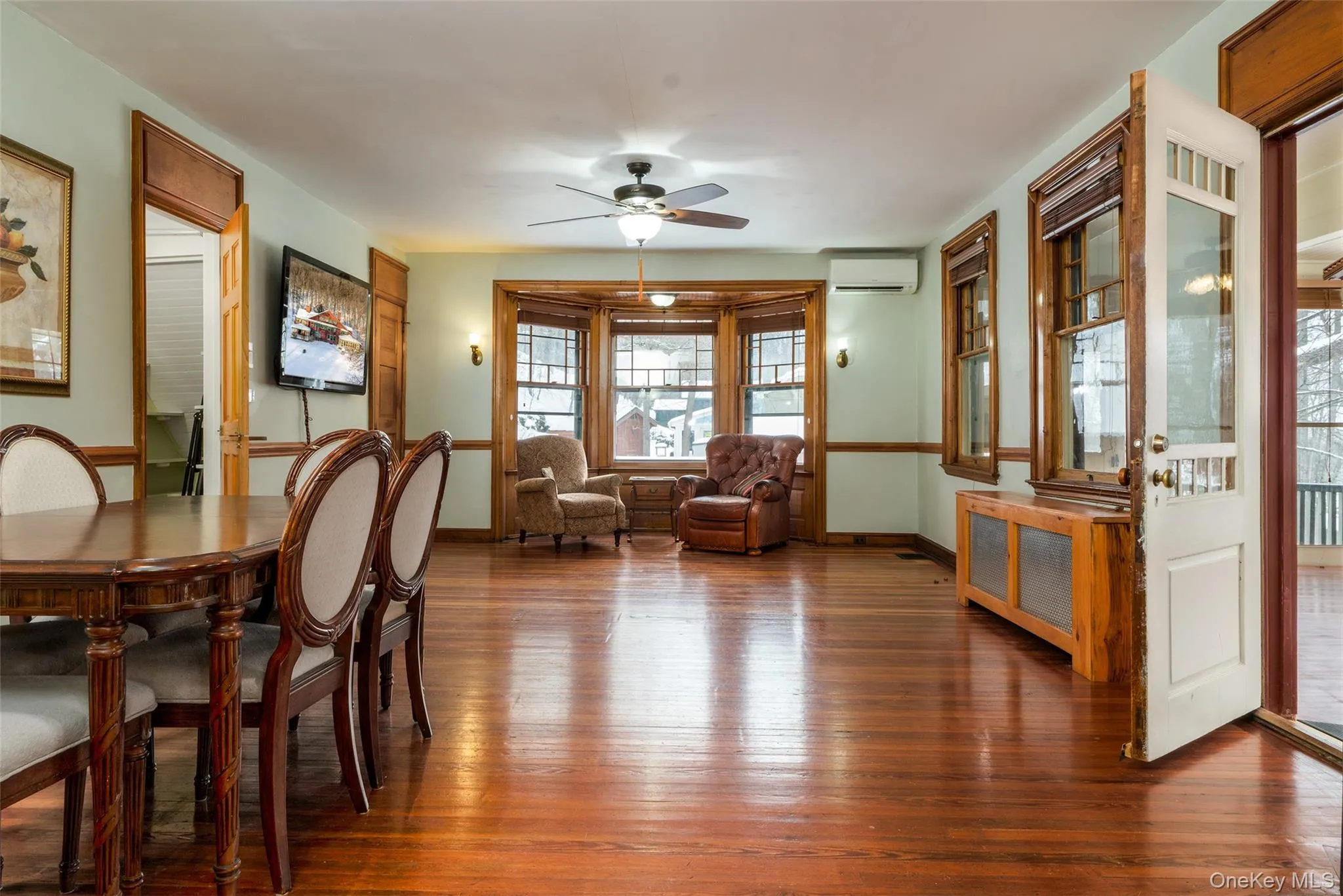 Dining Room with entrance to 3 Season Room - 6 Westridge Rd. Cooperstown Dining Room with entrance to 3 Season Room - 6 Westridge Rd. Cooperstown