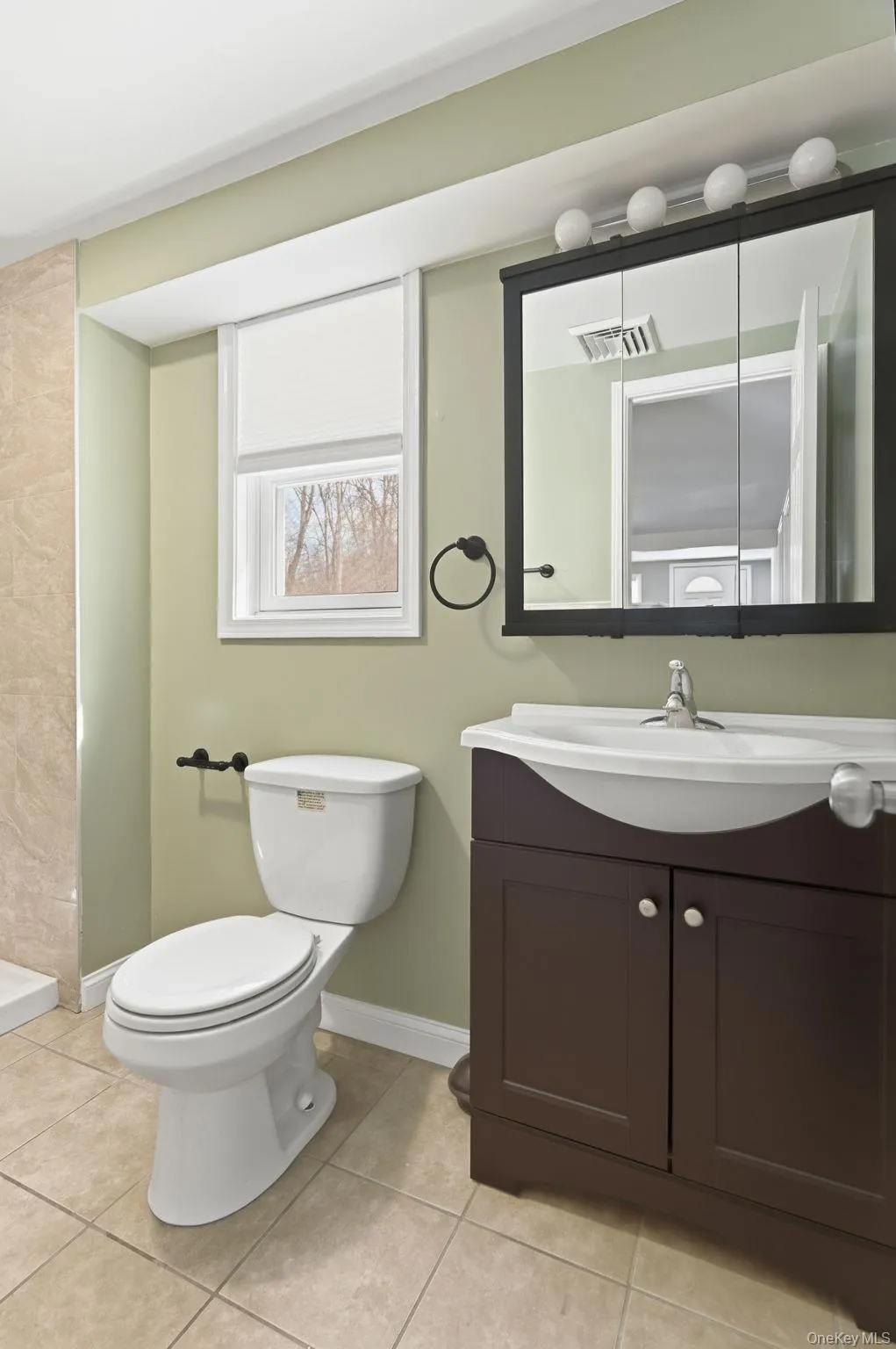 Bathroom vanity and toilet Bathroom vanity and toilet