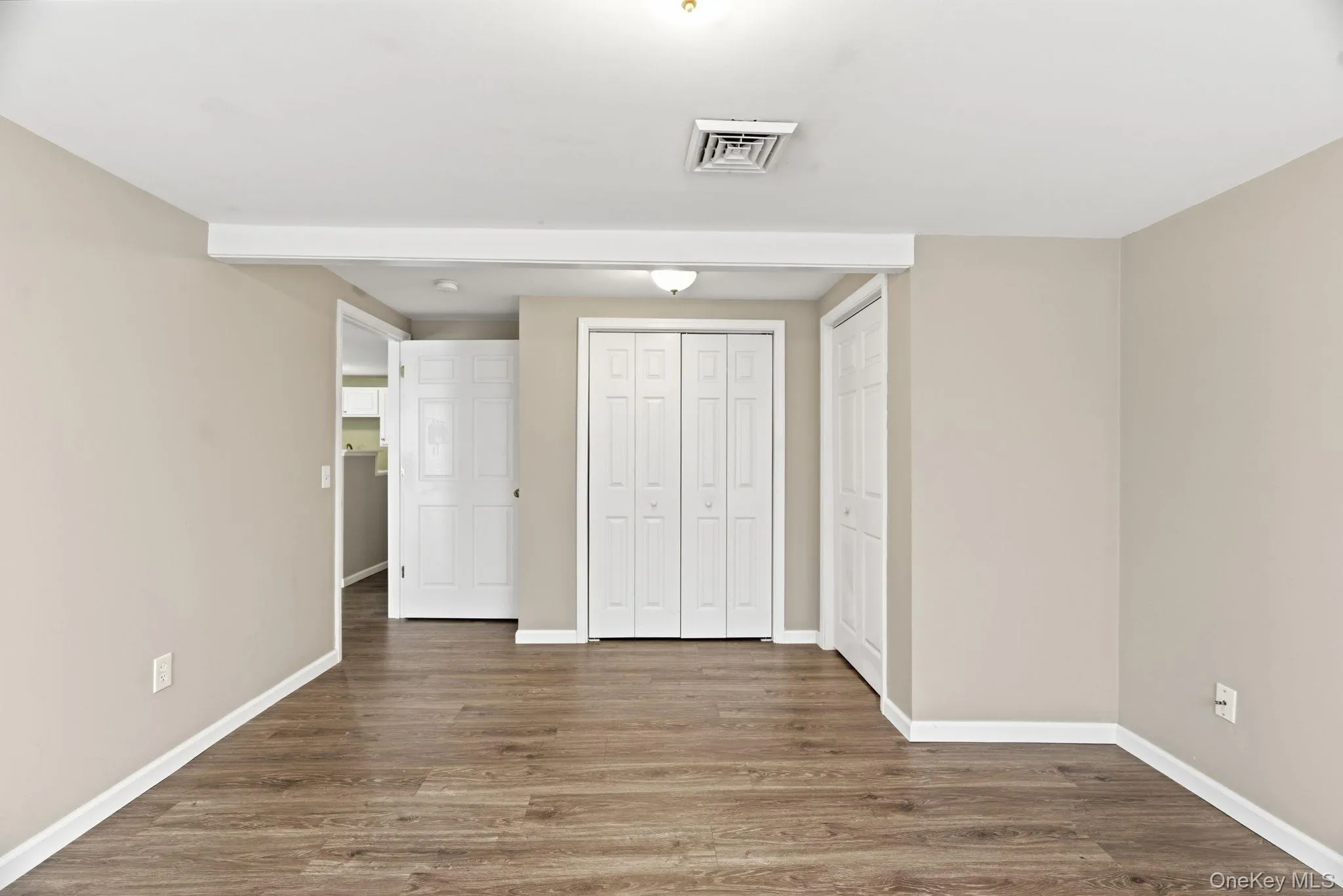 Primary Bedroom with two closets Primary Bedroom with two closets
