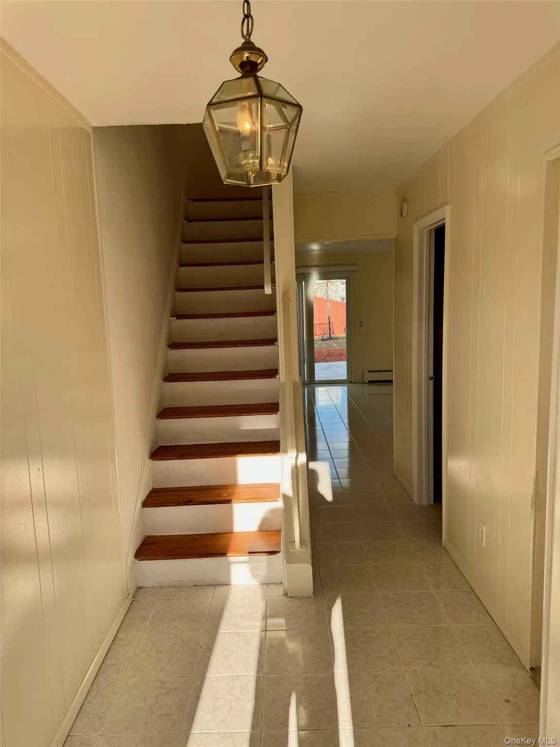 with stairs leading to second level with stairs leading to second level