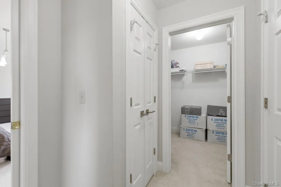 A walk-in closet plus 2 additional closets in the primary bedroom. A walk-in closet plus 2 additional closets in the primary bedroom.