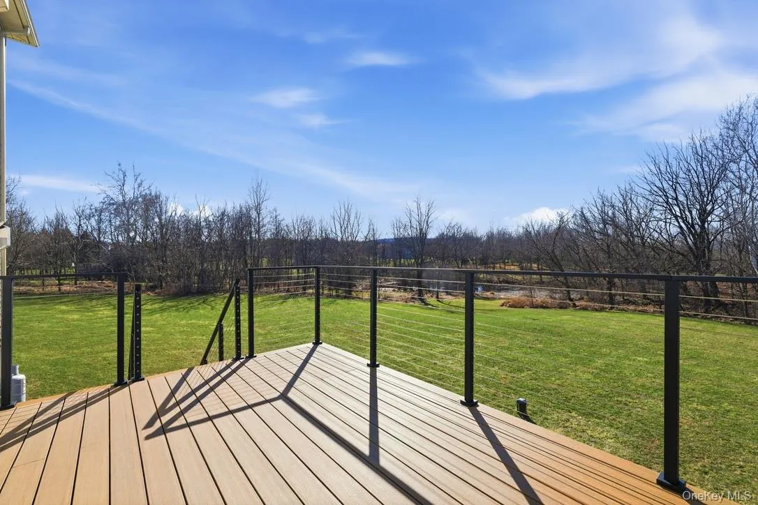 New deck overlooking your park like backyard and natural surroundings. New deck overlooking your park like backyard and natural surroundings.