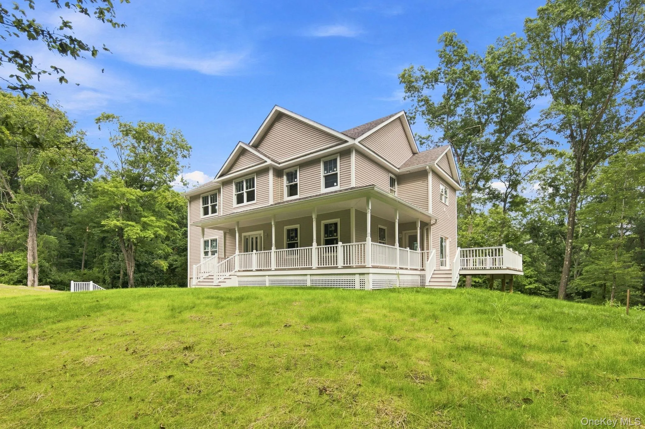 Sitting gracefully on over 9 acres but near to the Village of Pawling this to be completed stylish new home offers privacy and convenience. Sitting gracefully on over 9 acres but near to the Village of Pawling this to be completed stylish new home offers privacy and convenience.