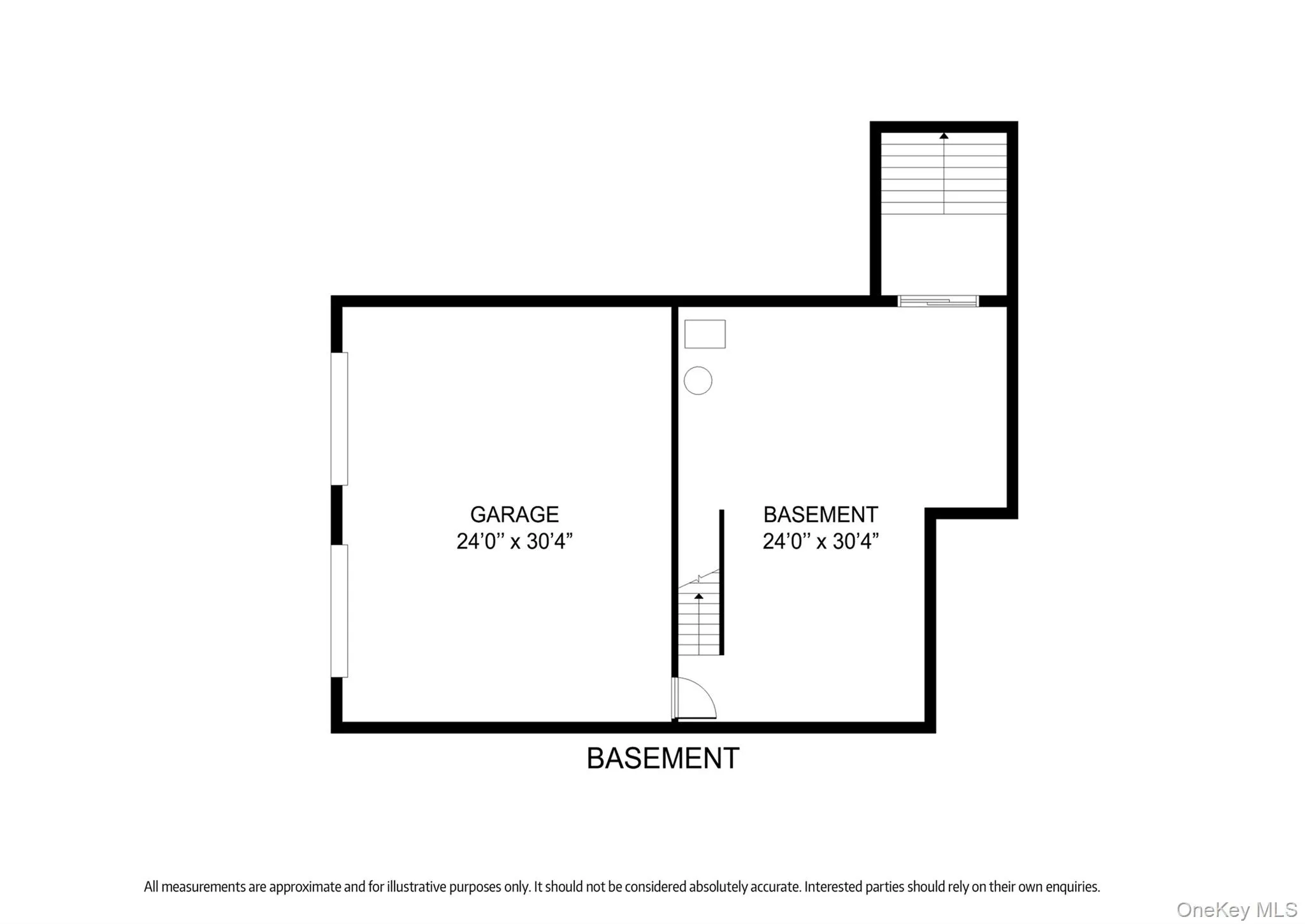 Basement floor plan adapted from architectural drawings. Square footage is shown for reference purposes only and, while believed to be accurate, is not guaranteed. Basement floor plan adapted from architectural drawings. Square footage is shown for reference purposes only and, while believed to be accurate, is not guaranteed.