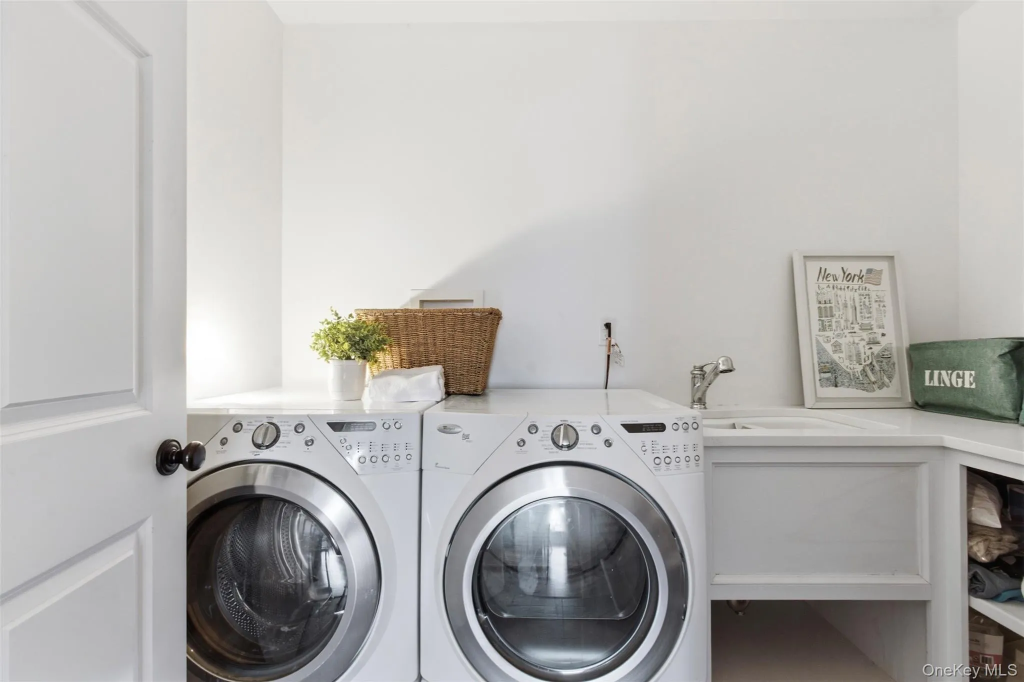 Laundry room on second floor Laundry room on second floor