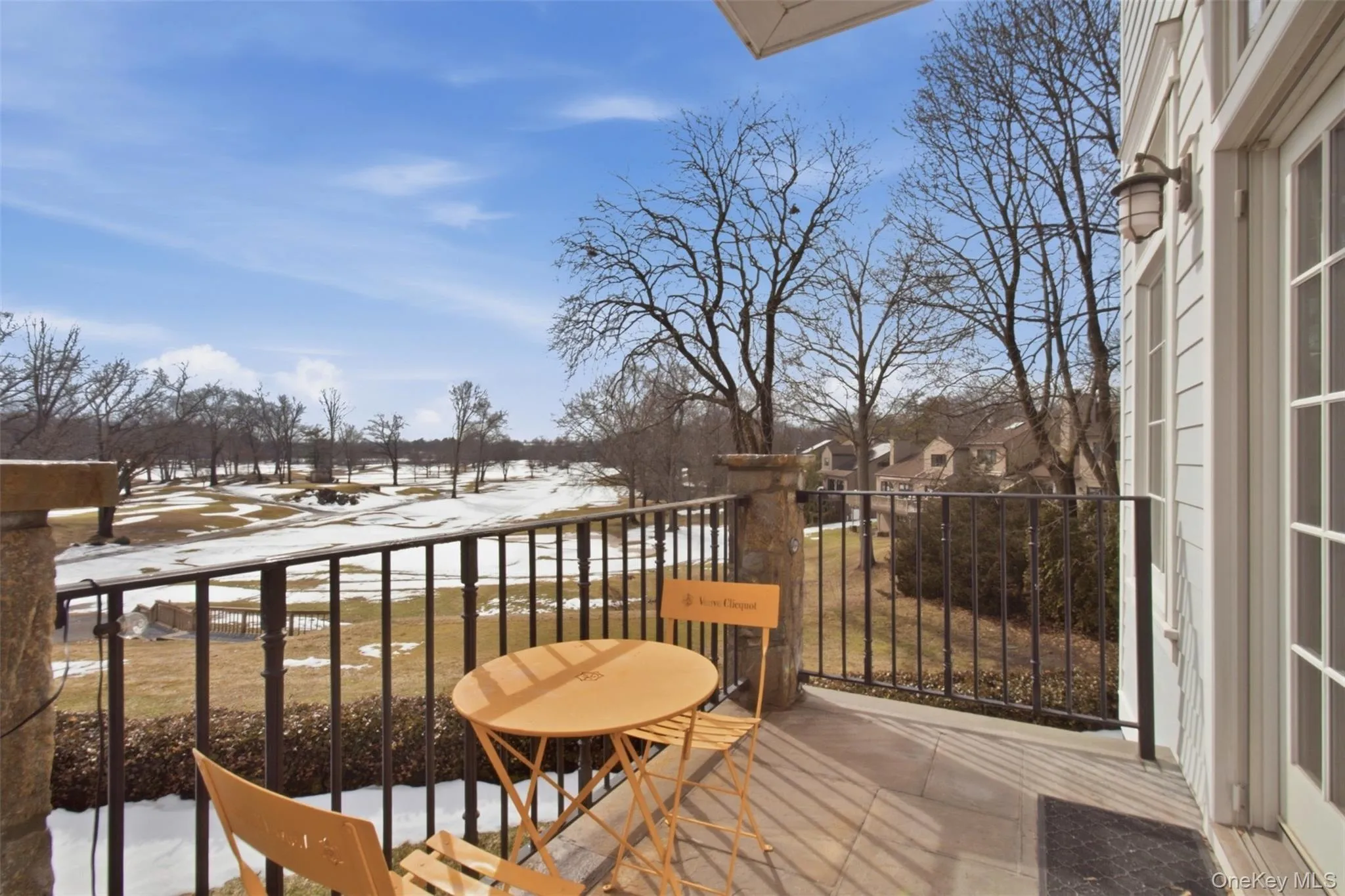 Balcony off of living room Balcony off of living room