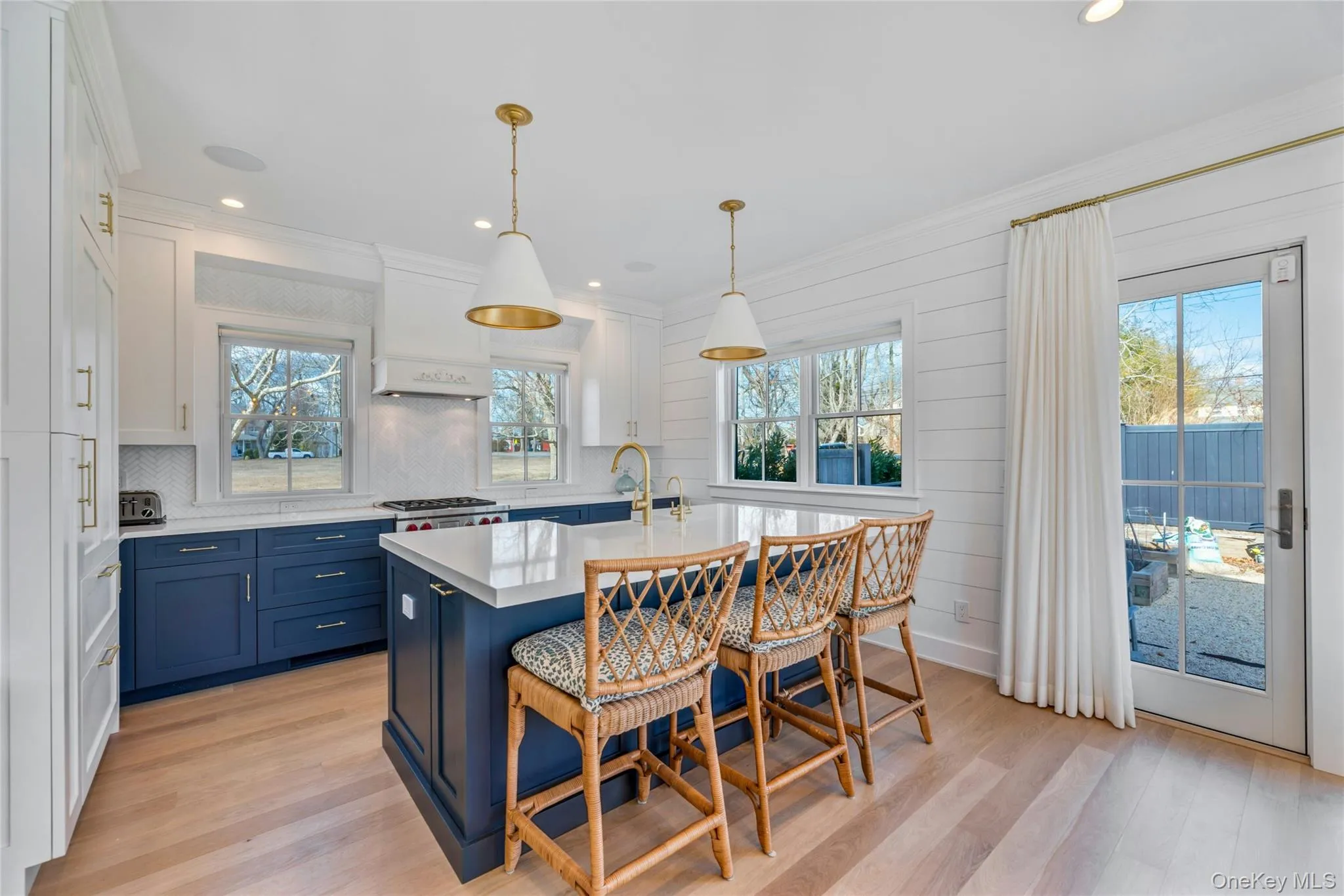 Gourmet chef’s kitchen with high-end finishes and open-concept design, perfect for hosting and farm-to-table cooking on the North Fork. Gourmet chef’s kitchen with high-end finishes and open-concept design, perfect for hosting and farm-to-table cooking on the North Fork.