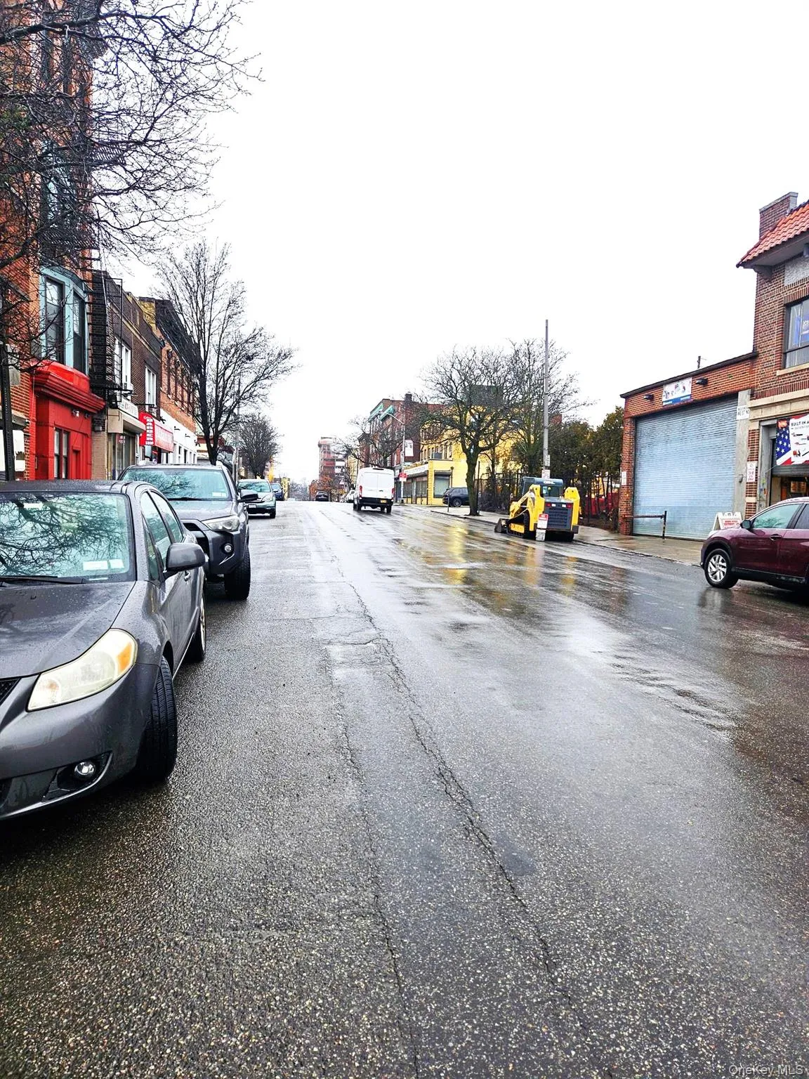 View of street scene west . View of street scene west .