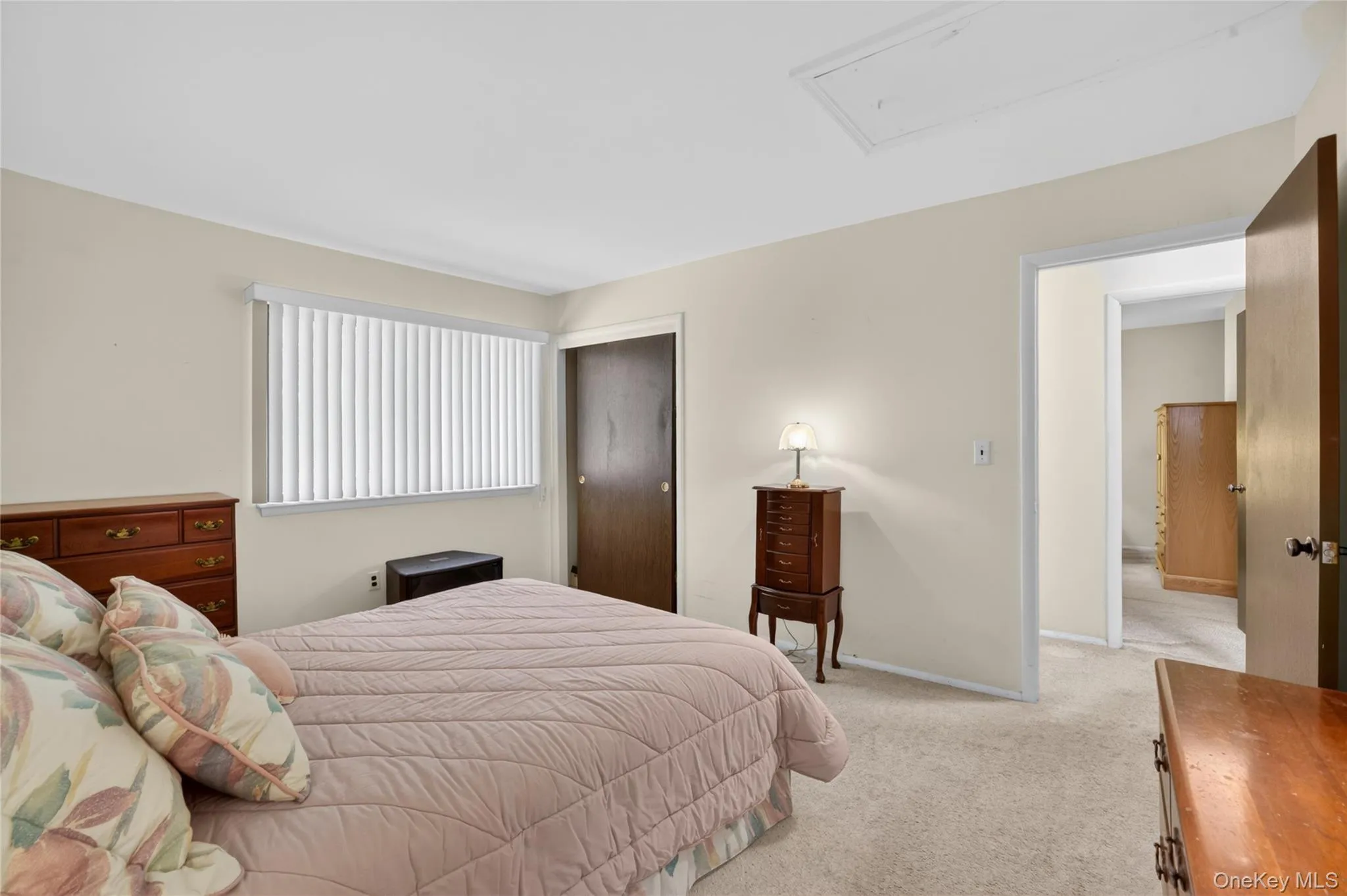 Second bedroom with window, deep set closet, accommodates your guests or can use as a TV room or office your choice! Second bedroom with window, deep set closet, accommodates your guests or can use as a TV room or office your choice!