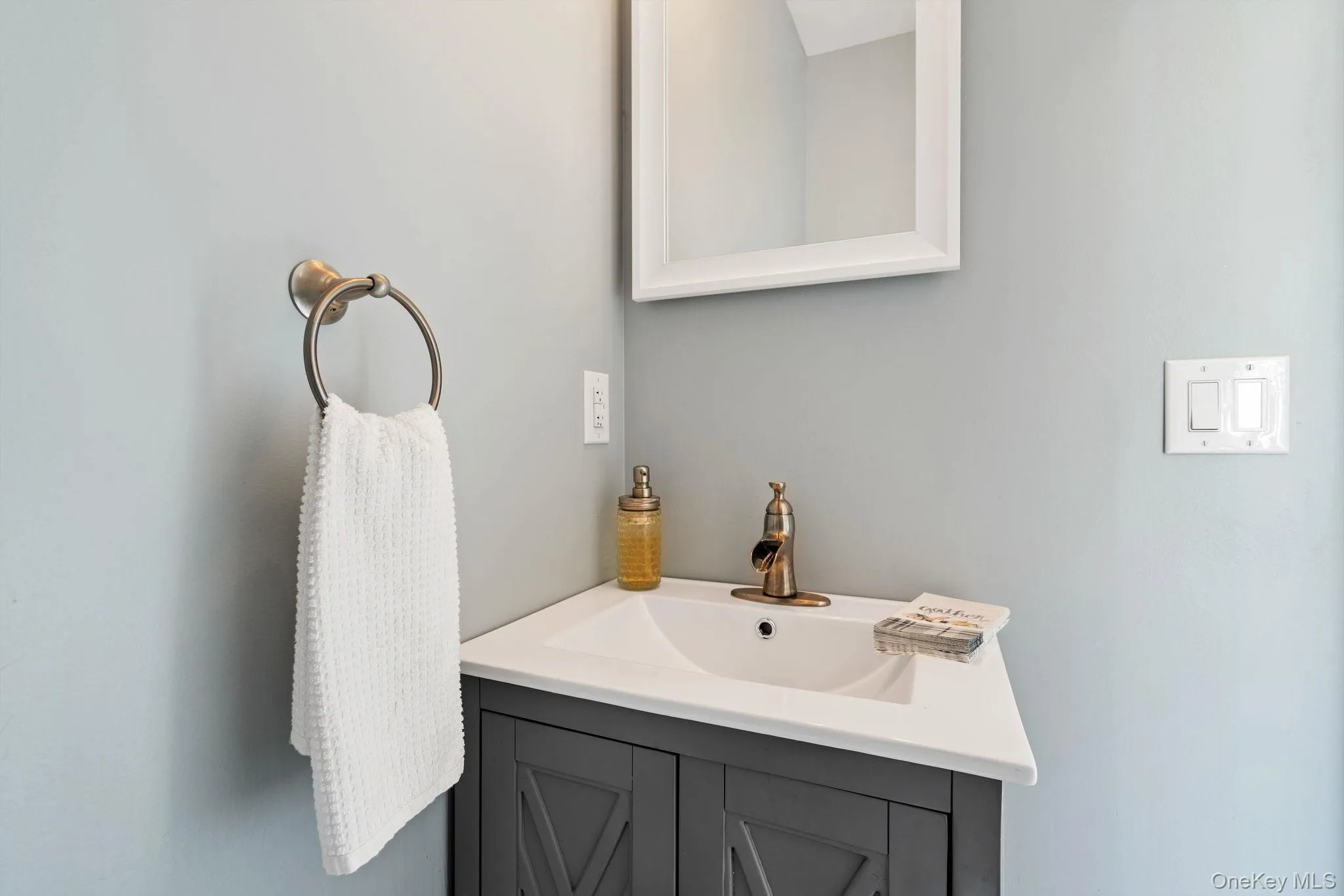 Bathroom featuring vanity Bathroom featuring vanity