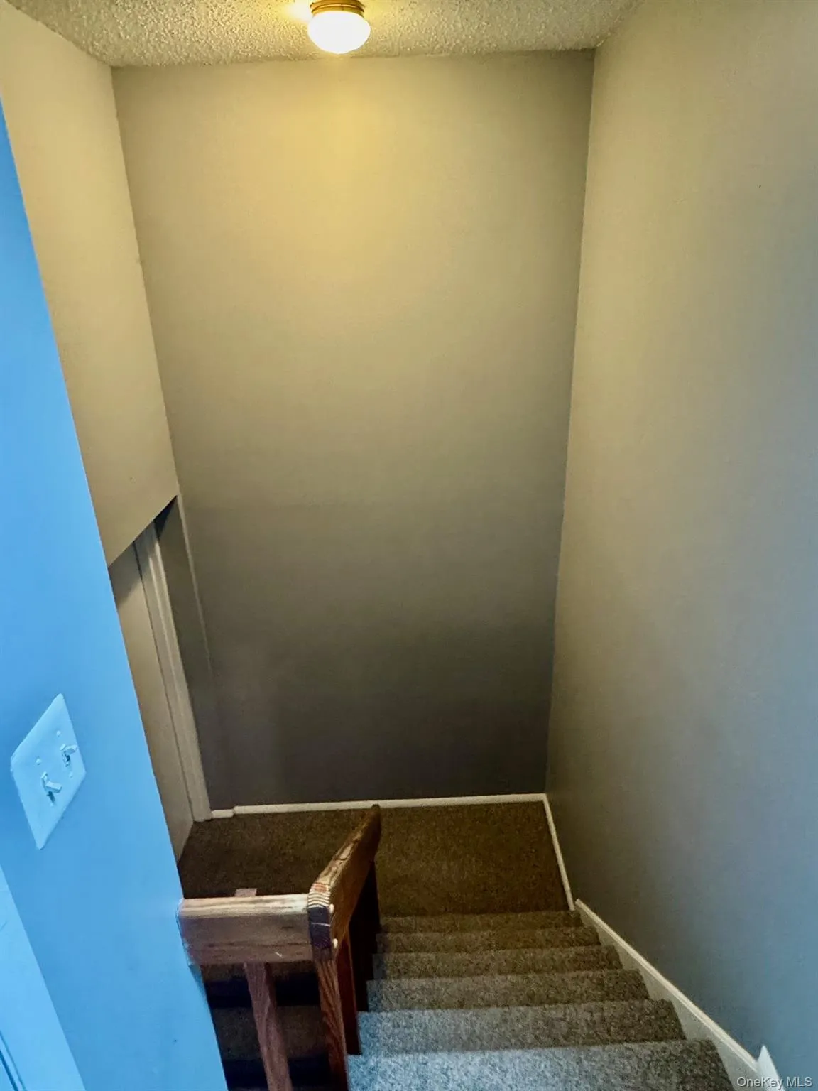 Stairs to second level Stairs to second level