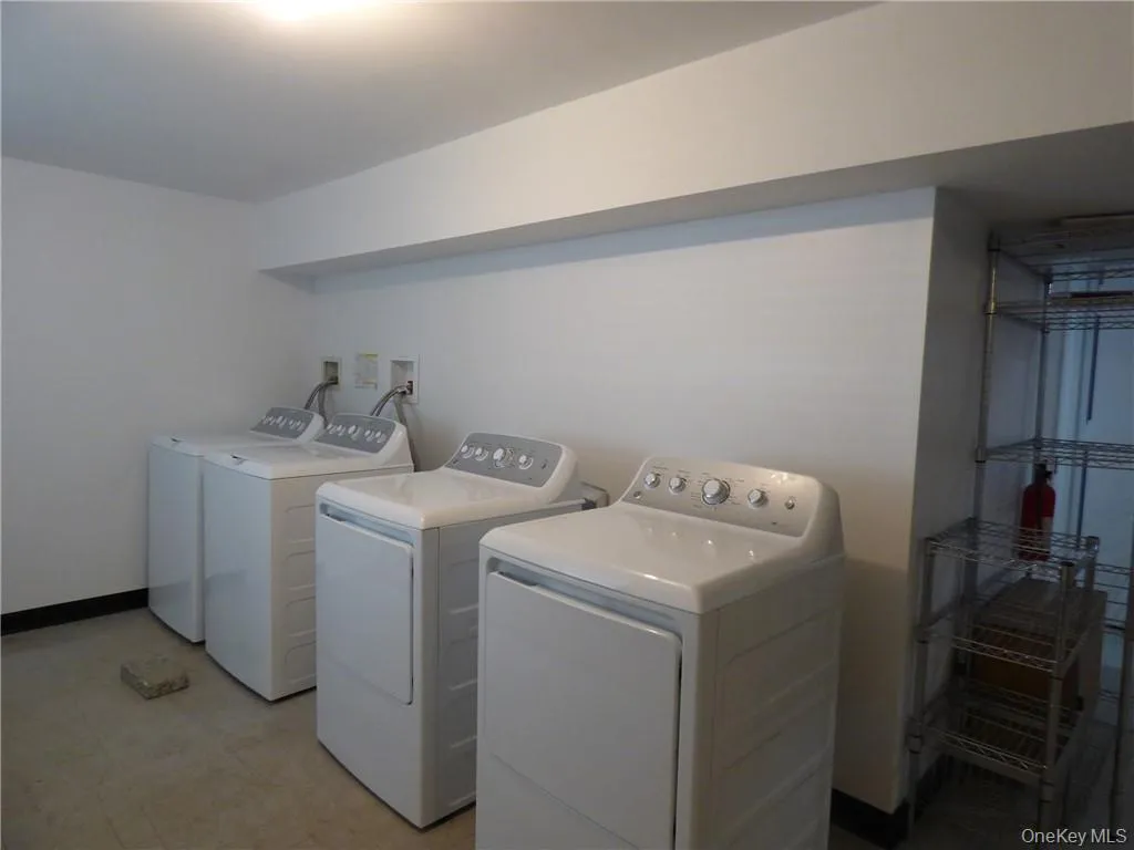 Dedicated washer and dryer located in basement Dedicated washer and dryer located in basement