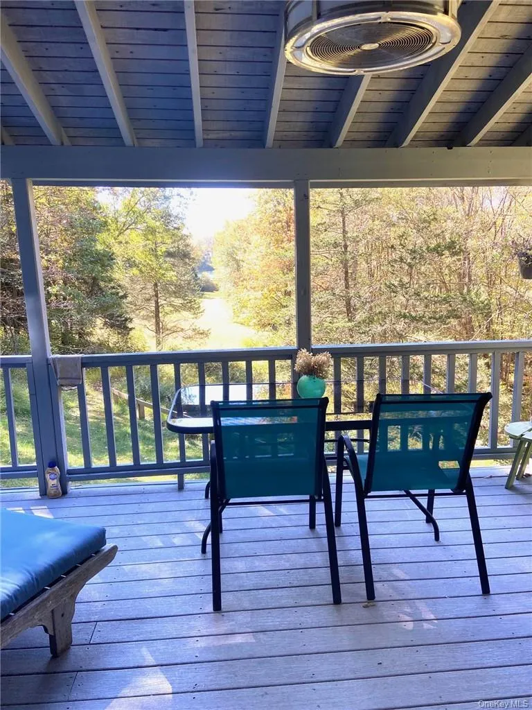 View of wooden deck View of wooden deck