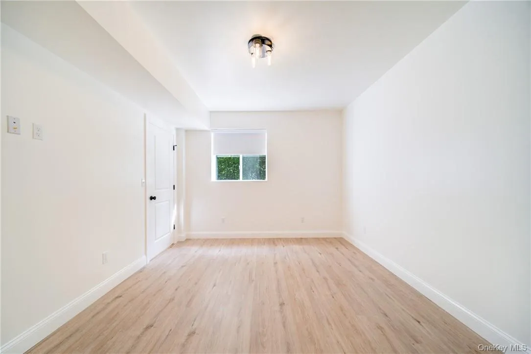 Spare room with light wood-type flooring Spare room with light wood-type flooring