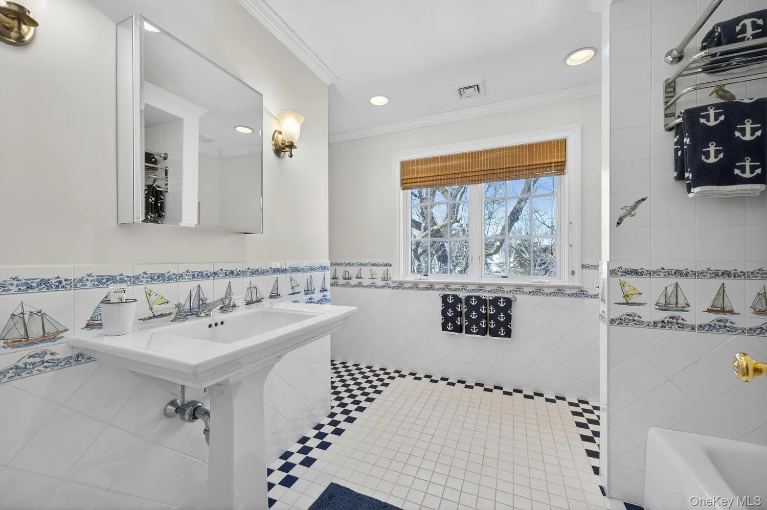 Second floor hall bath Second floor hall bath