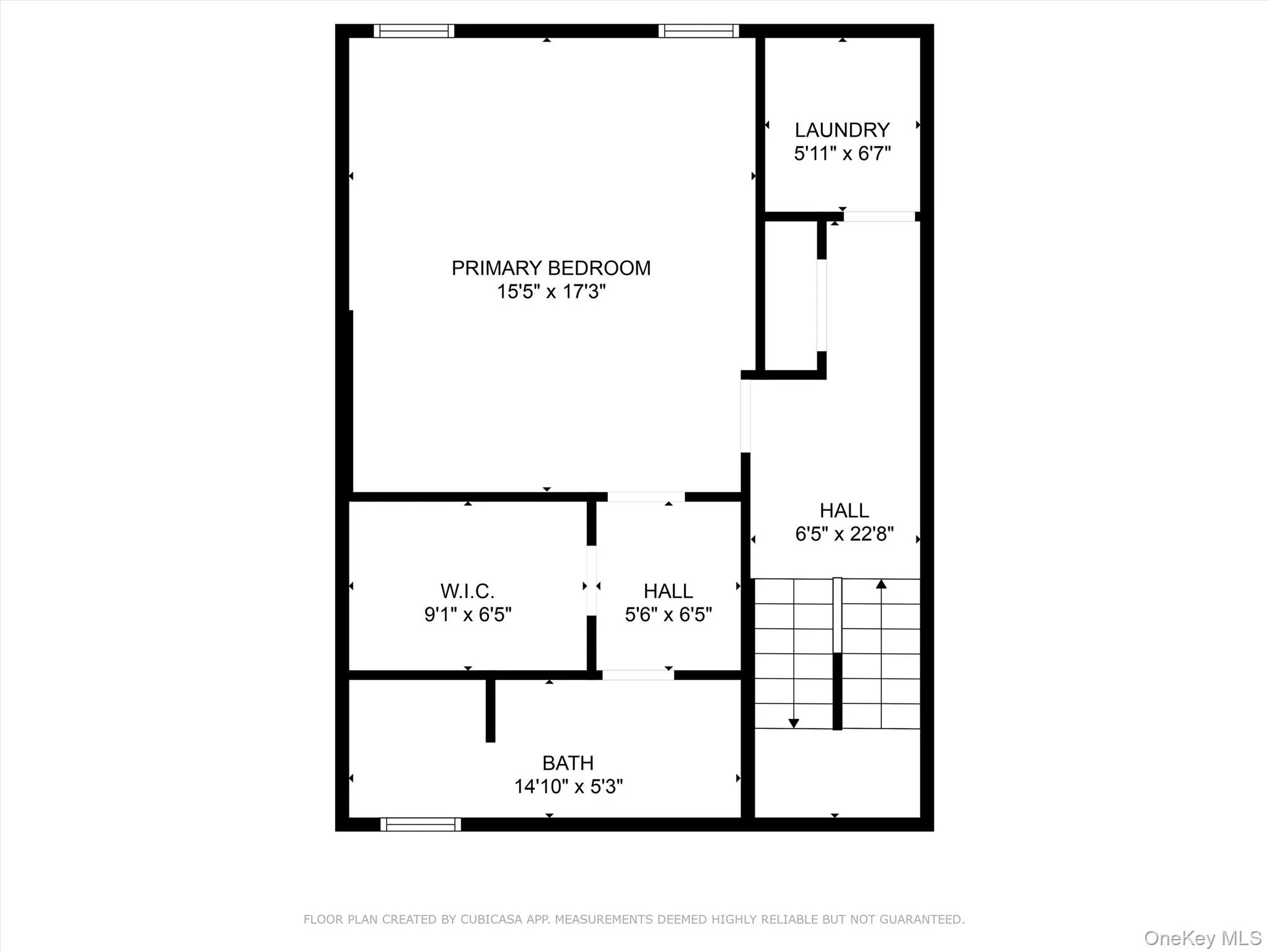 Second floor plan Second floor plan