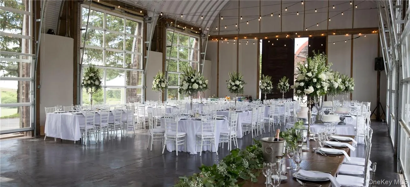 Wedding barn permitted to host 15 events a year, up to 120 guests. Wedding barn permitted to host 15 events a year, up to 120 guests.