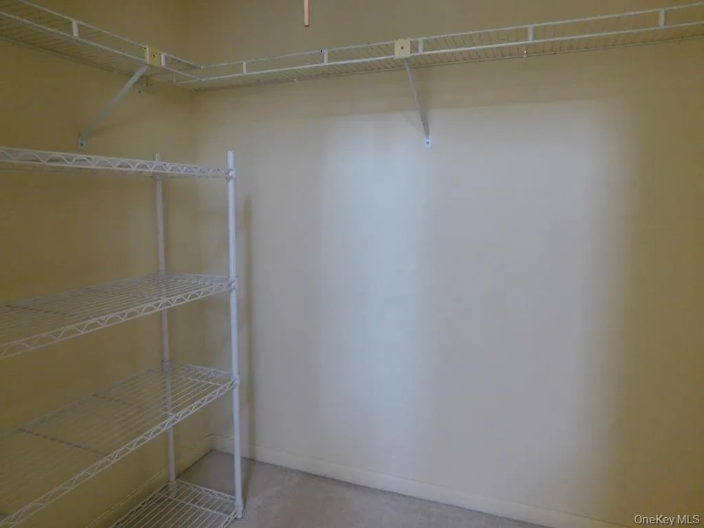 Primary closet Primary closet