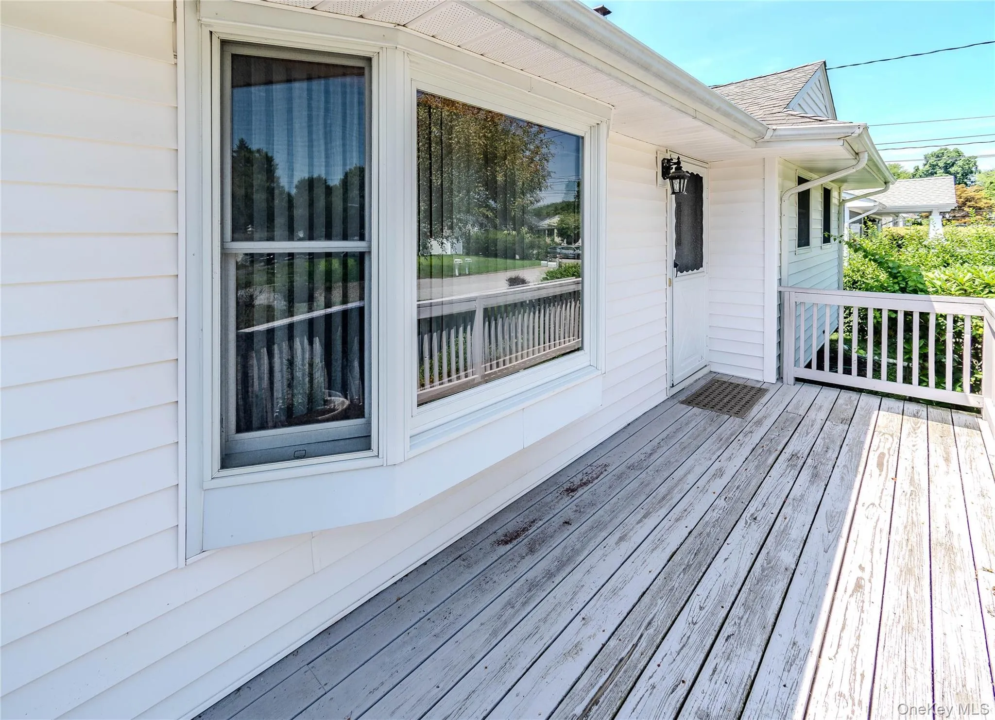 Front deck Front deck