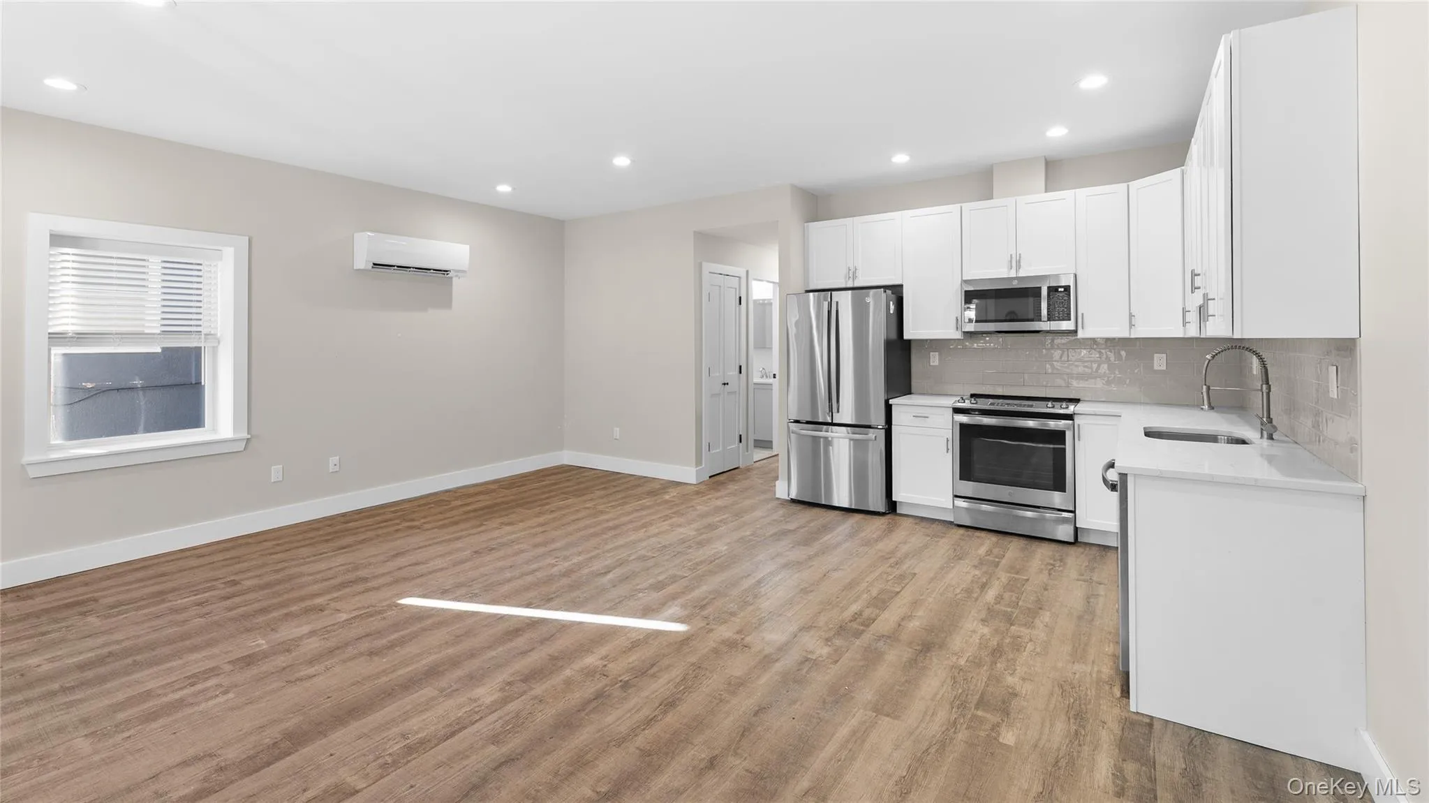 Open design living room, dining area and kitchen. Open design living room, dining area and kitchen.