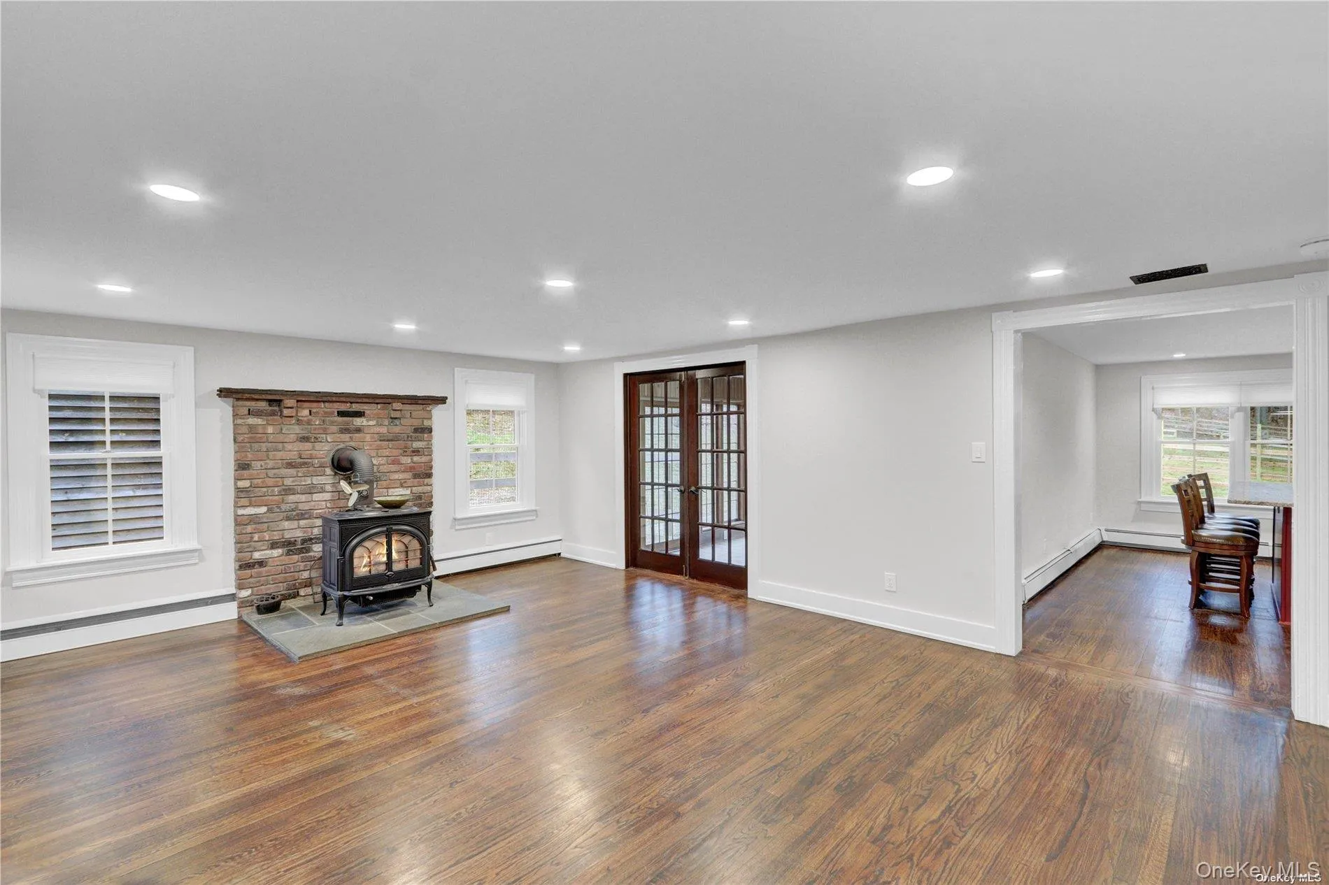 Greatroom With Wood Burning Stove Greatroom With Wood Burning Stove