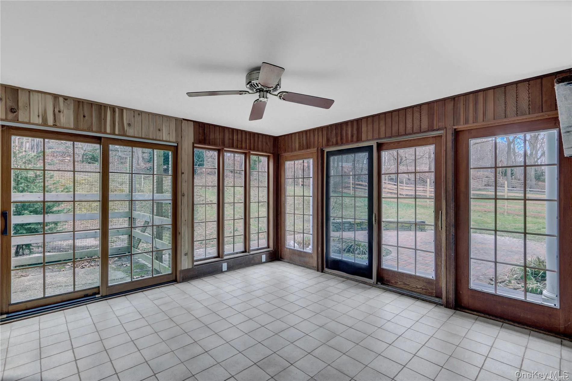 3 Season Porch With Sliders To Side & Back Yards 3 Season Porch With Sliders To Side & Back Yards