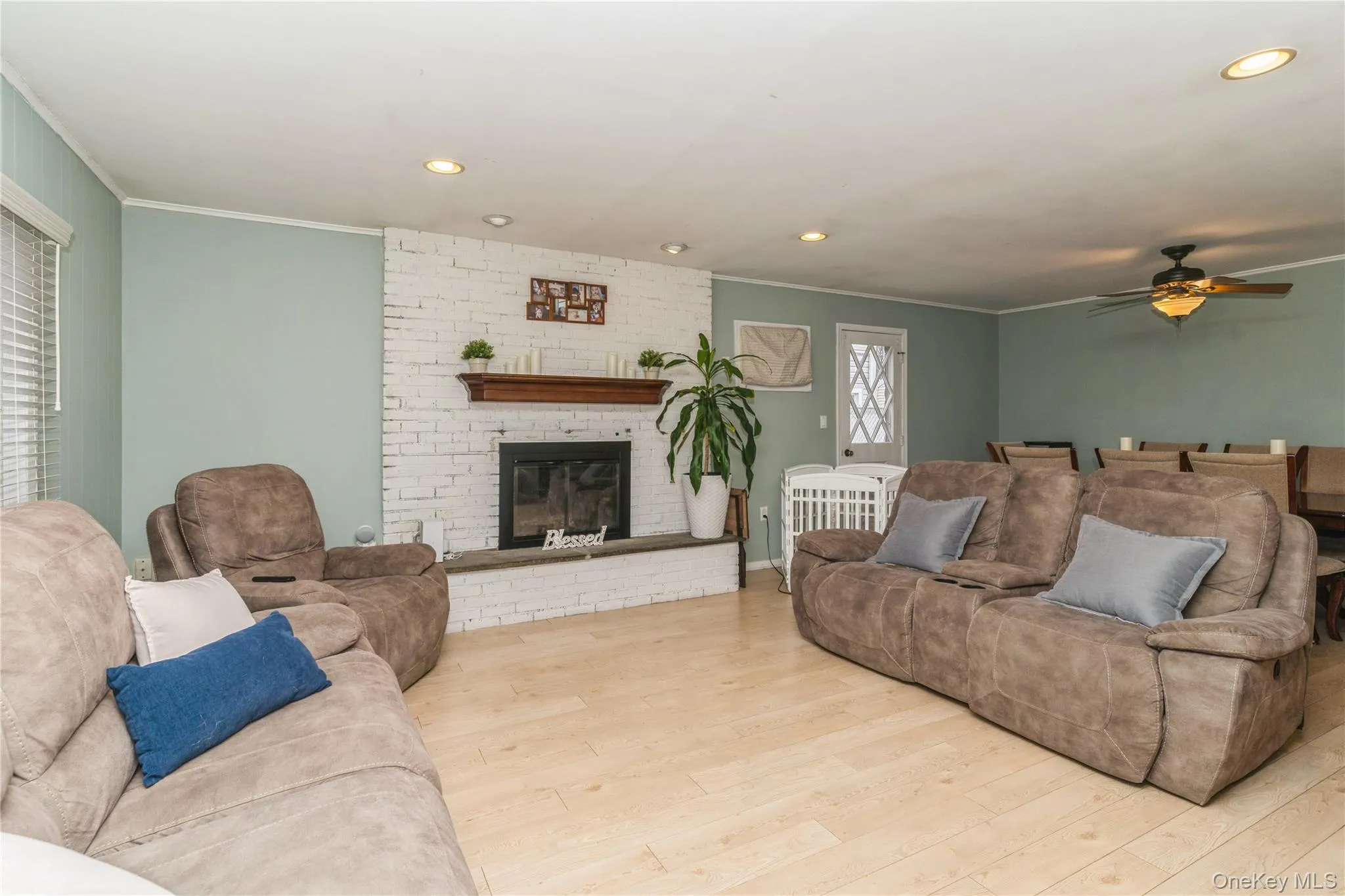 Living room with fireplace Living room with fireplace