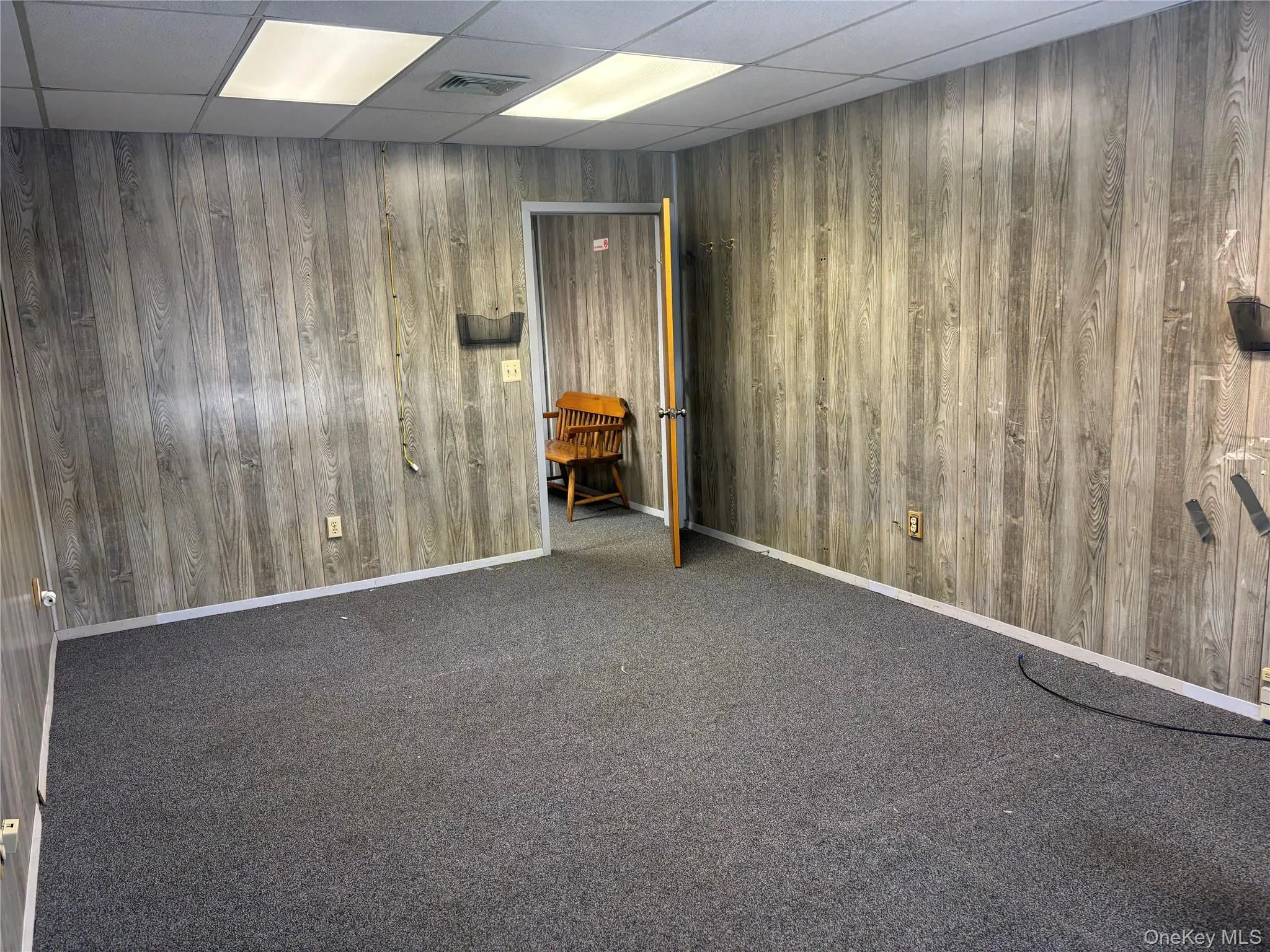 One of two rooms in the office. One of two rooms in the office.