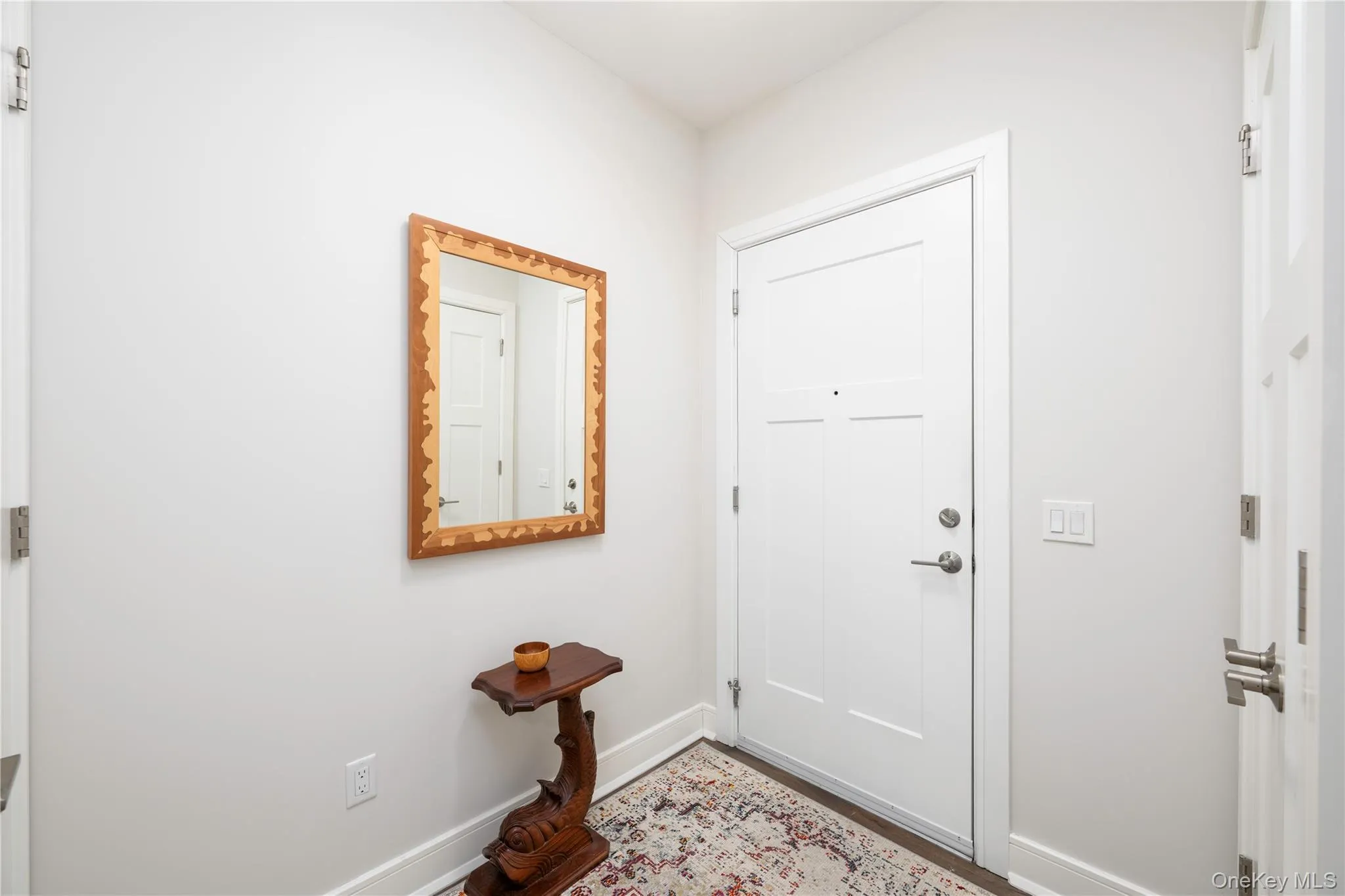 Entry going out to shared hallway of the Blue Building. Entry going out to shared hallway of the Blue Building.