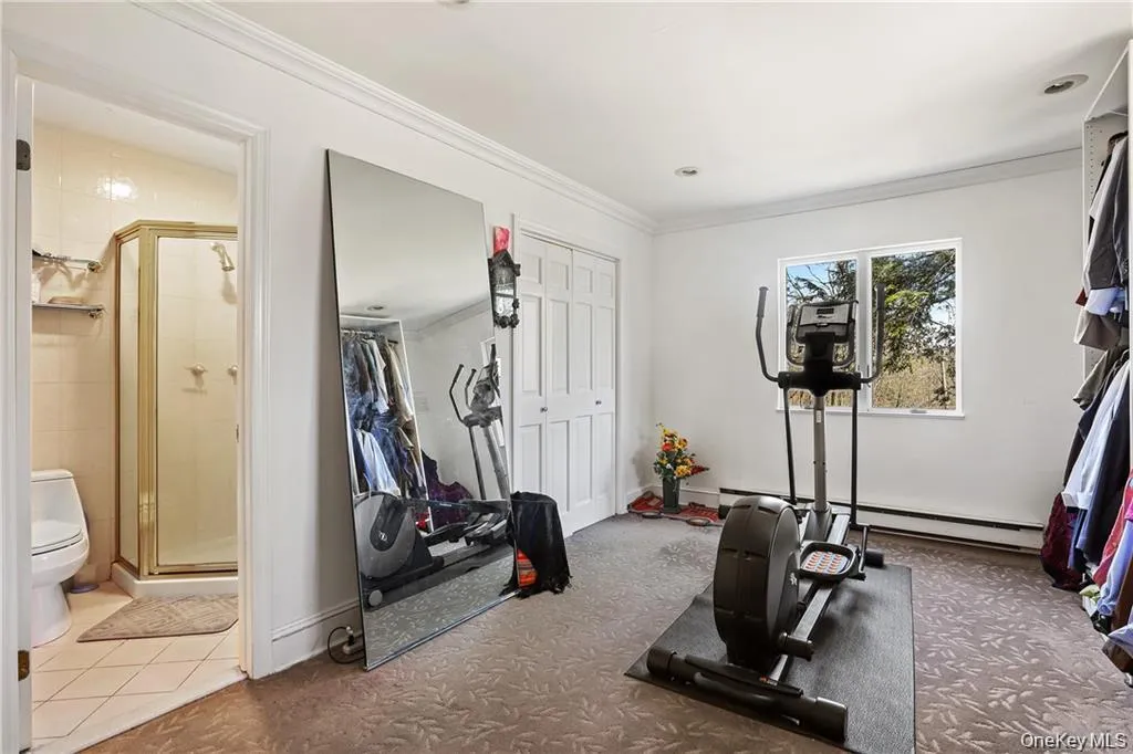 Lower level room with half bathroom (photo from former tenant) Lower level room with half bathroom (photo from former tenant)