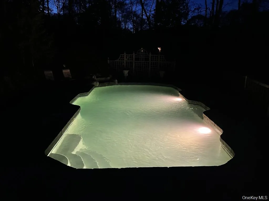 Lighted pool Lighted pool