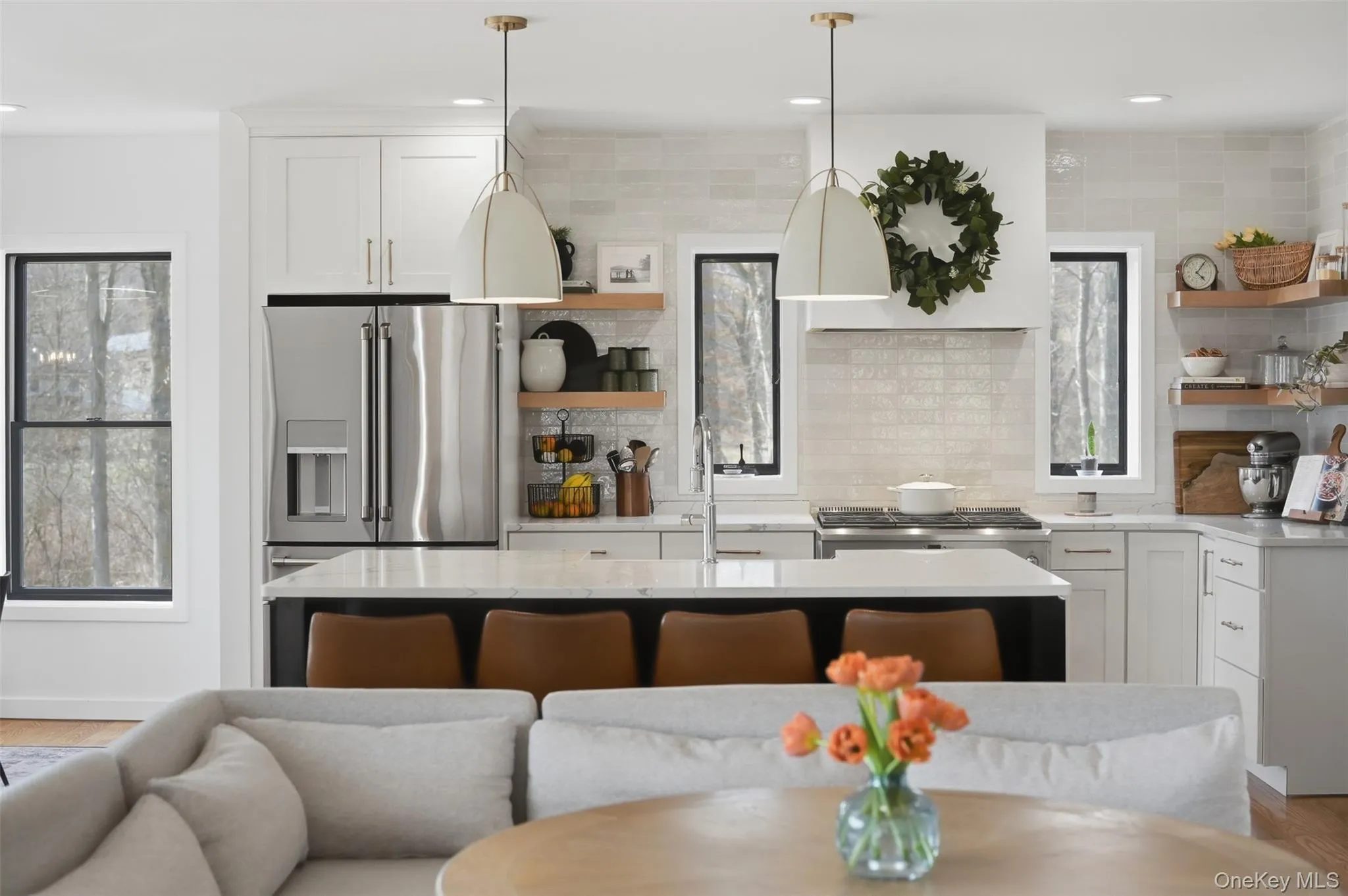 A cozy spot to enjoy breakfast or a board game. This home has layers of amazing spaces. A cozy spot to enjoy breakfast or a board game. This home has layers of amazing spaces.