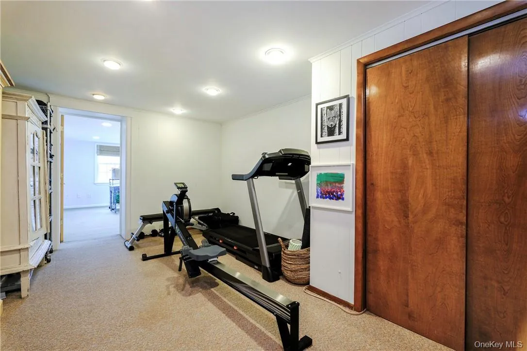 Ground level area includes excersize room Ground level area includes excersize room