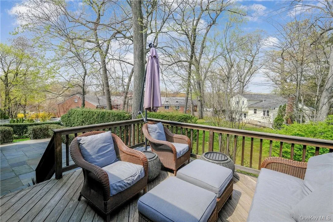 Great deck area and terrace Great deck area and terrace