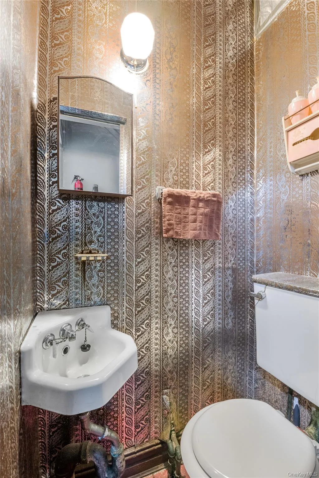Half bath on first floor Half bath on first floor