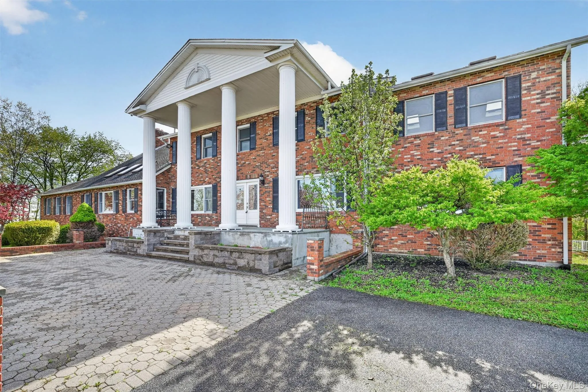 Brick paver patio is the perfect place to take in the farm views or have a barn gathering Brick paver patio is the perfect place to take in the farm views or have a barn gathering