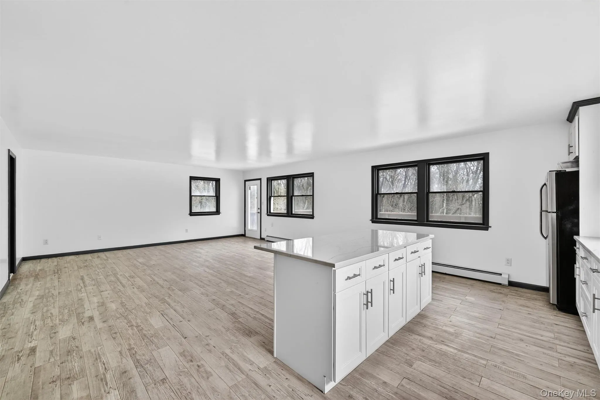 Open concept second kitchen, perfect for guests or a live-in farm manager, includes family room space Open concept second kitchen, perfect for guests or a live-in farm manager, includes family room space