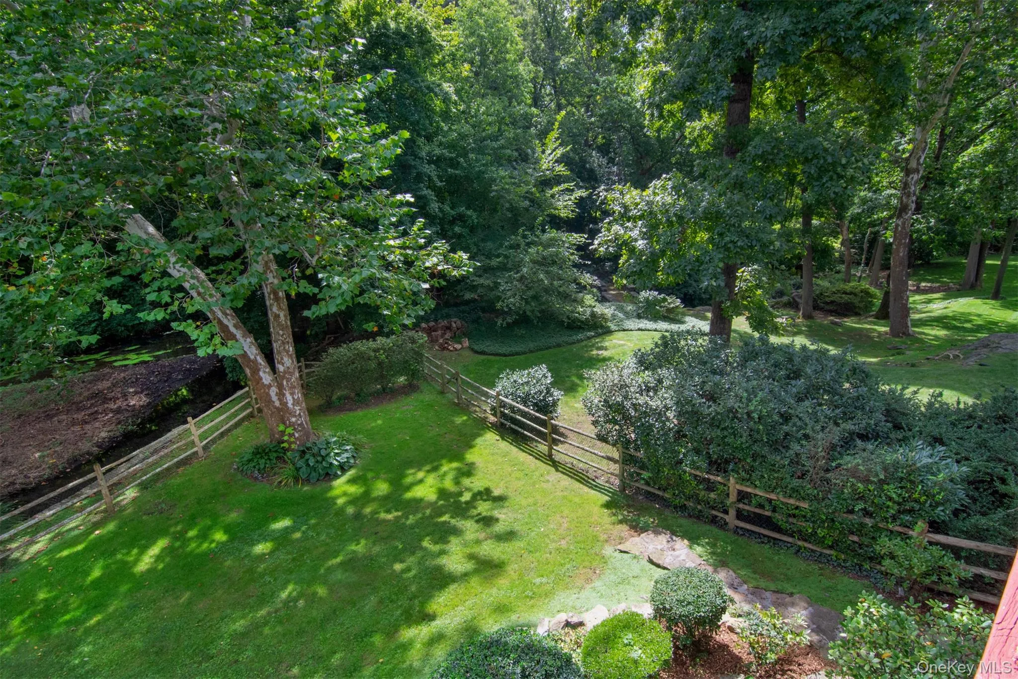 A stunning view from the deck! A stunning view from the deck!