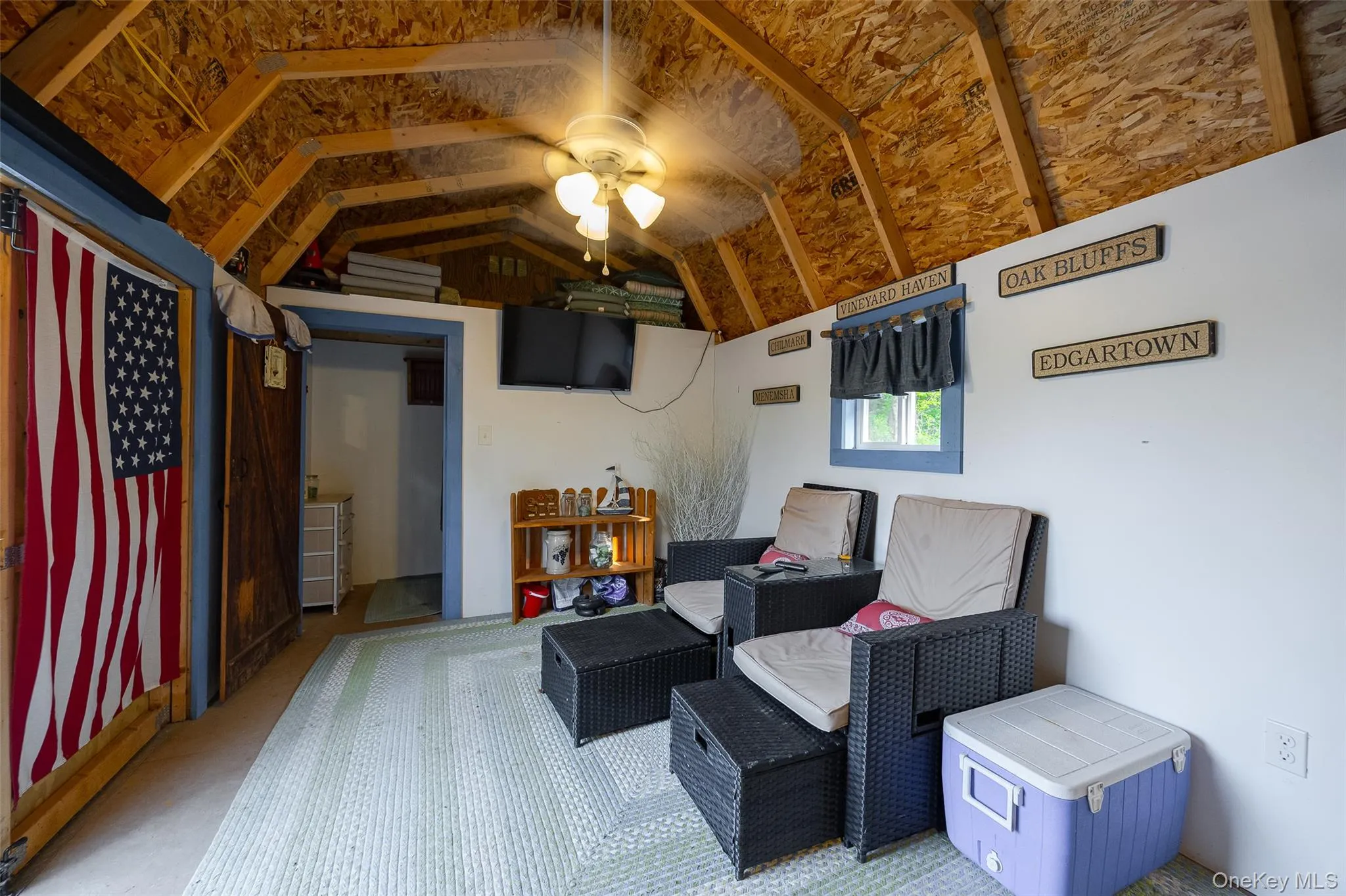 Inside pool house Inside pool house