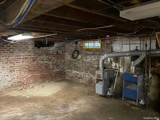 Unfinished basement Unfinished basement