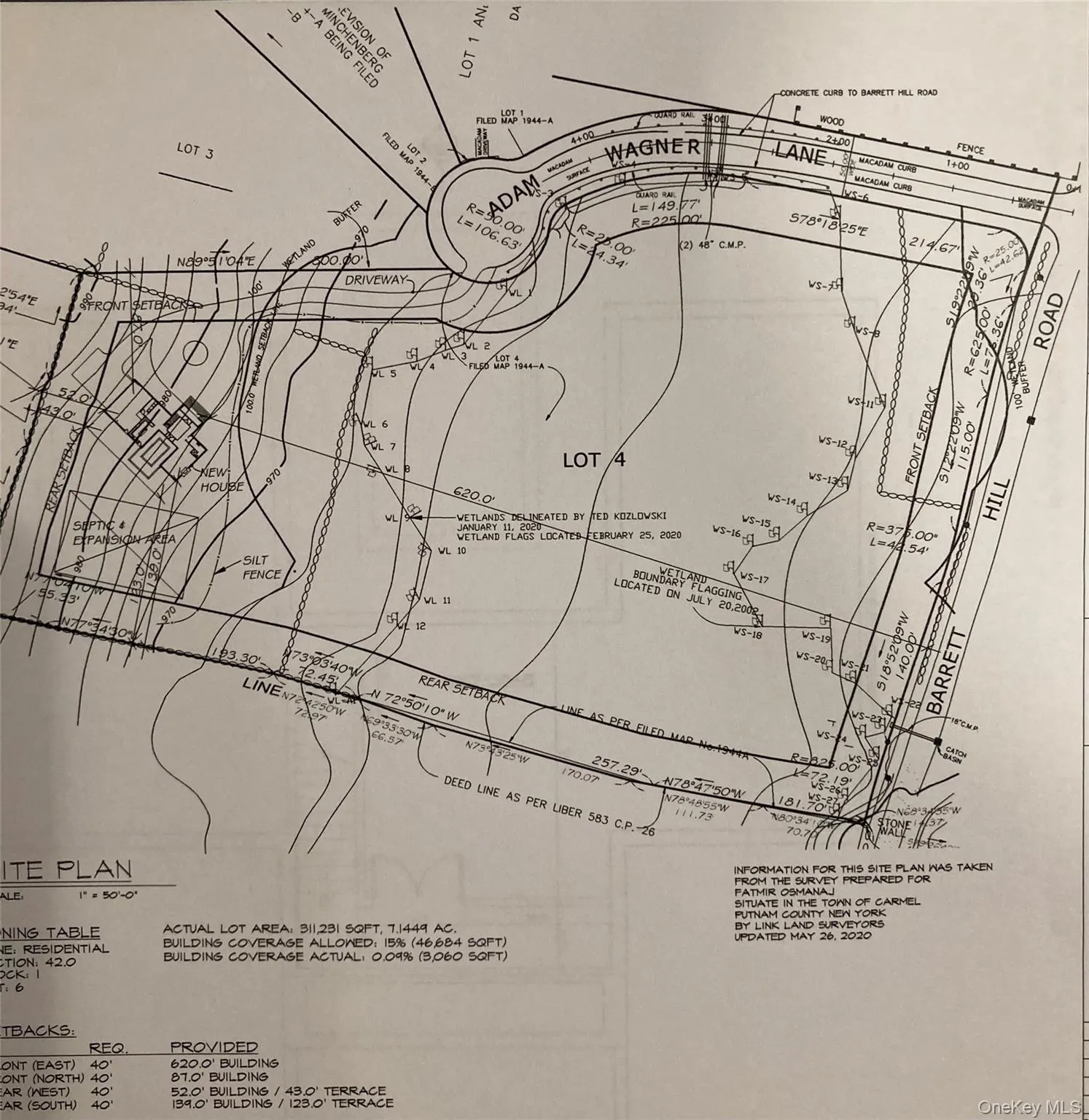 Survey map / technical document Survey map / technical document