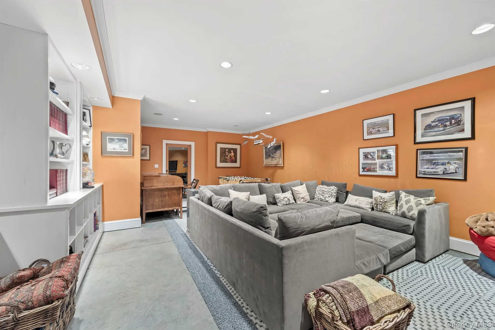The Family Room is the Perfect Room for Everyone to Relax and Watch a Movie The Family Room is the Perfect Room for Everyone to Relax and Watch a Movie