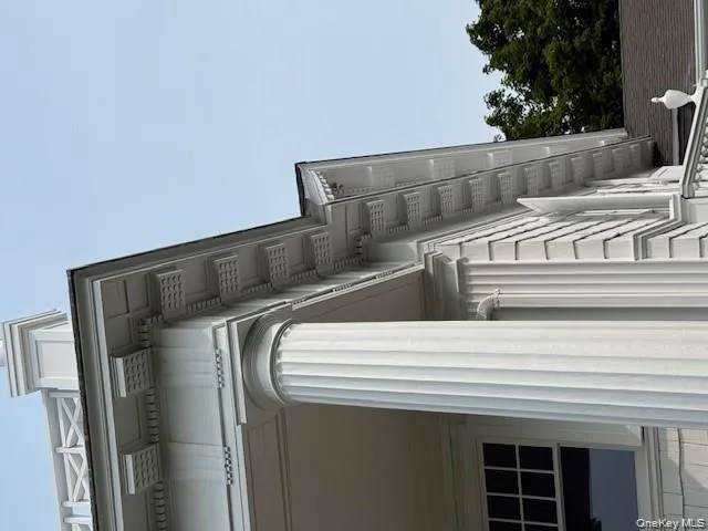 Colonial Revival Style with Classical Greek and Roman Elements - Columns, Fluting, Cornice, Dentils, Trim Colonial Revival Style with Classical Greek and Roman Elements - Columns, Fluting, Cornice, Dentils, Trim