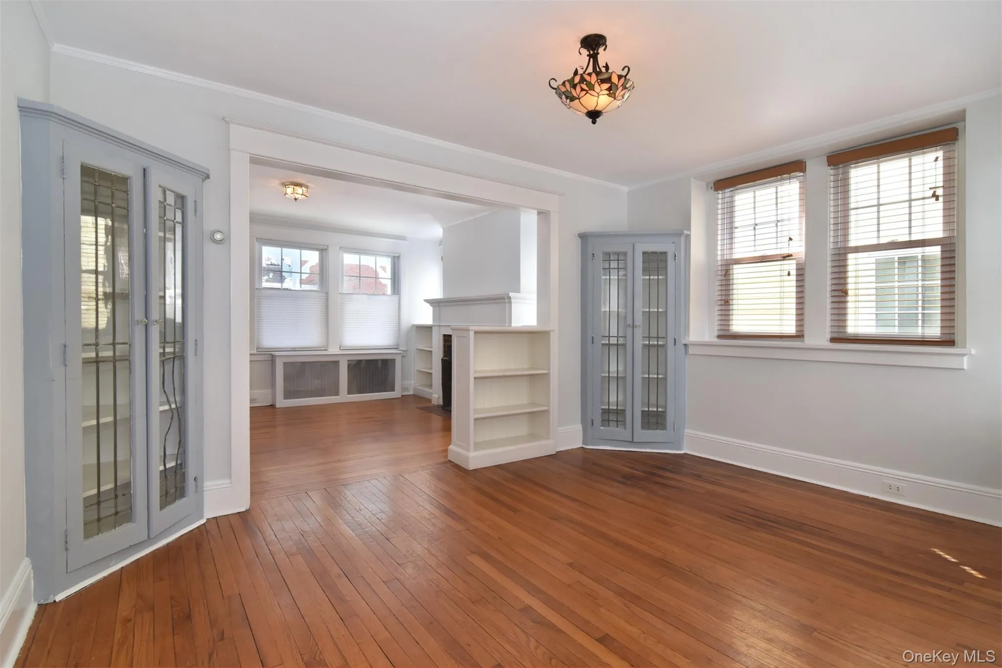 Dining room with built in cabinets Dining room with built in cabinets