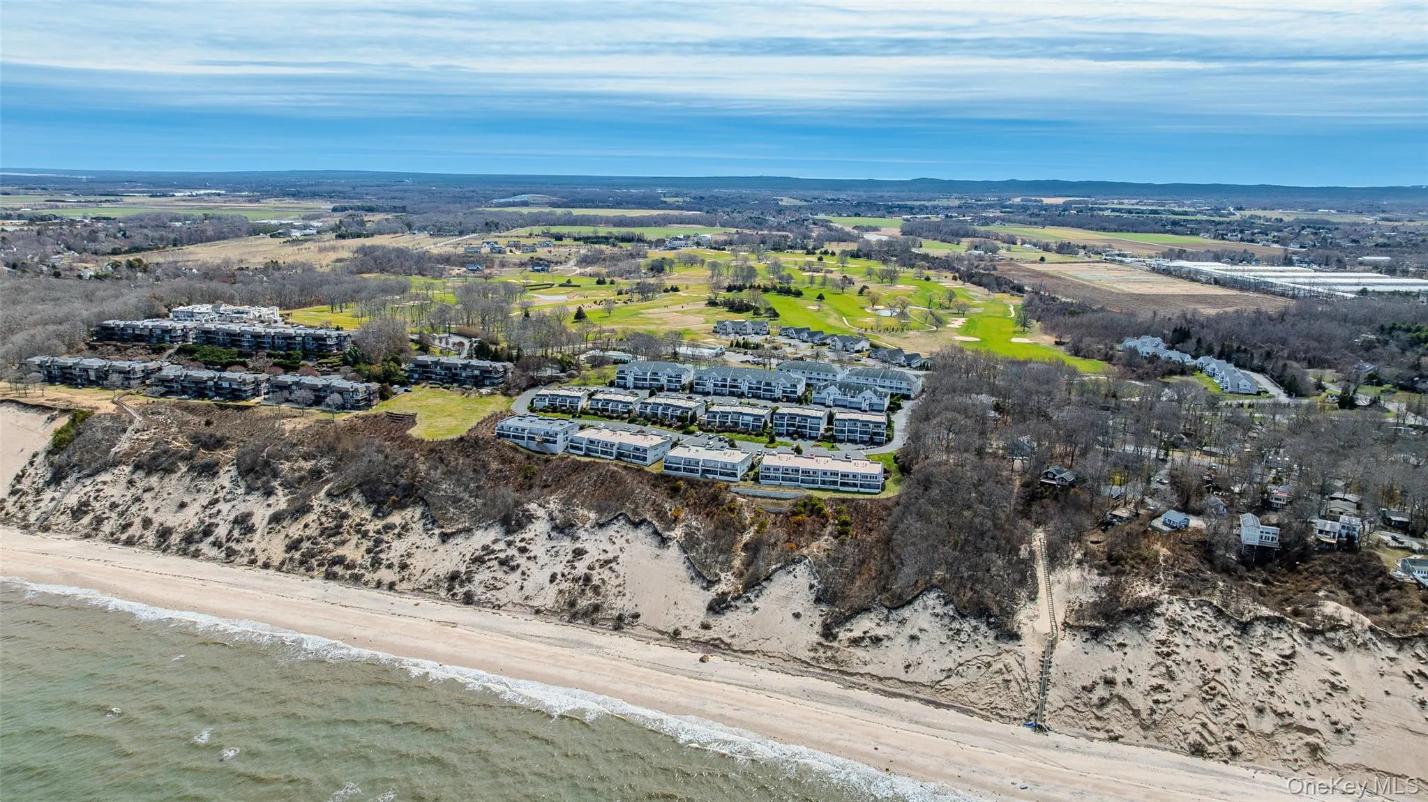 Aerial View of the Knolls, Fox Hill, and Baiting Hallow Golf Club. Aerial View of the Knolls, Fox Hill, and Baiting Hallow Golf Club.