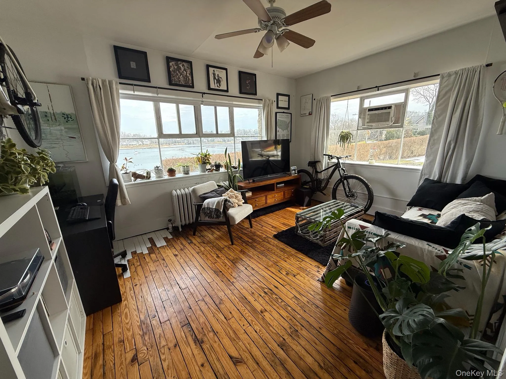 Living room with waterviews Living room with waterviews