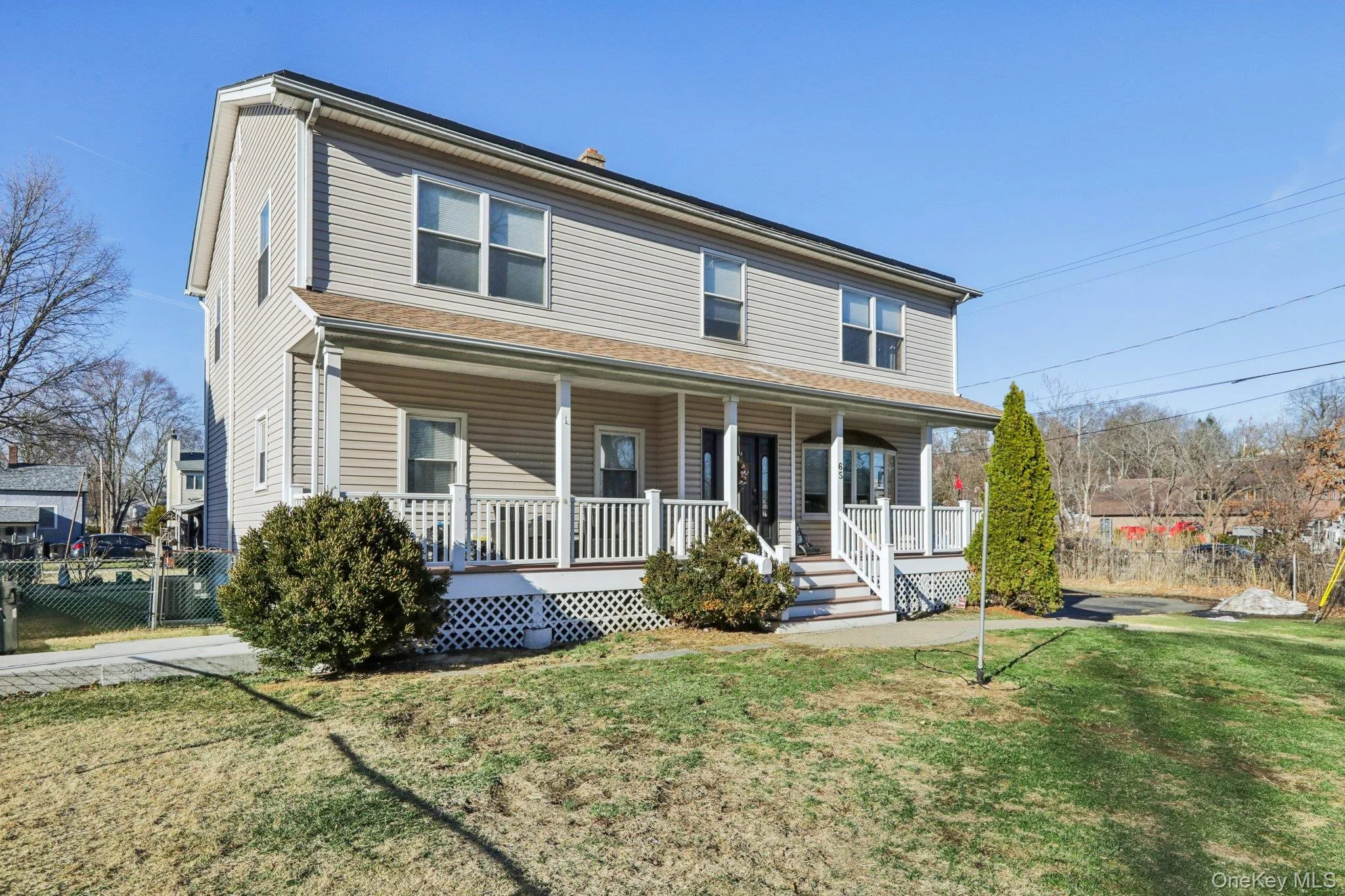 View of front of property featuring a porch View of front of property featuring a porch