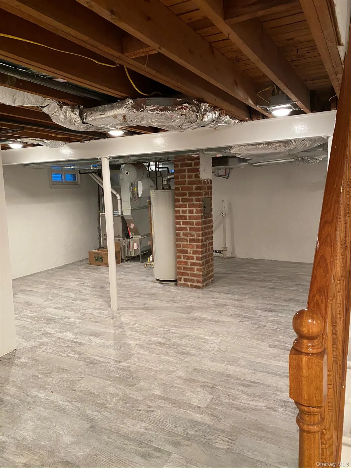 Basement With Open Play Area, utility And Storage Basement With Open Play Area, utility And Storage